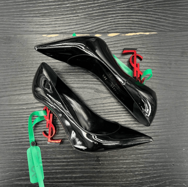 Saint Laurent Paris YSL Stiletto Heels Size US 6.5 / IT 36.5 - 3 Thumbnail