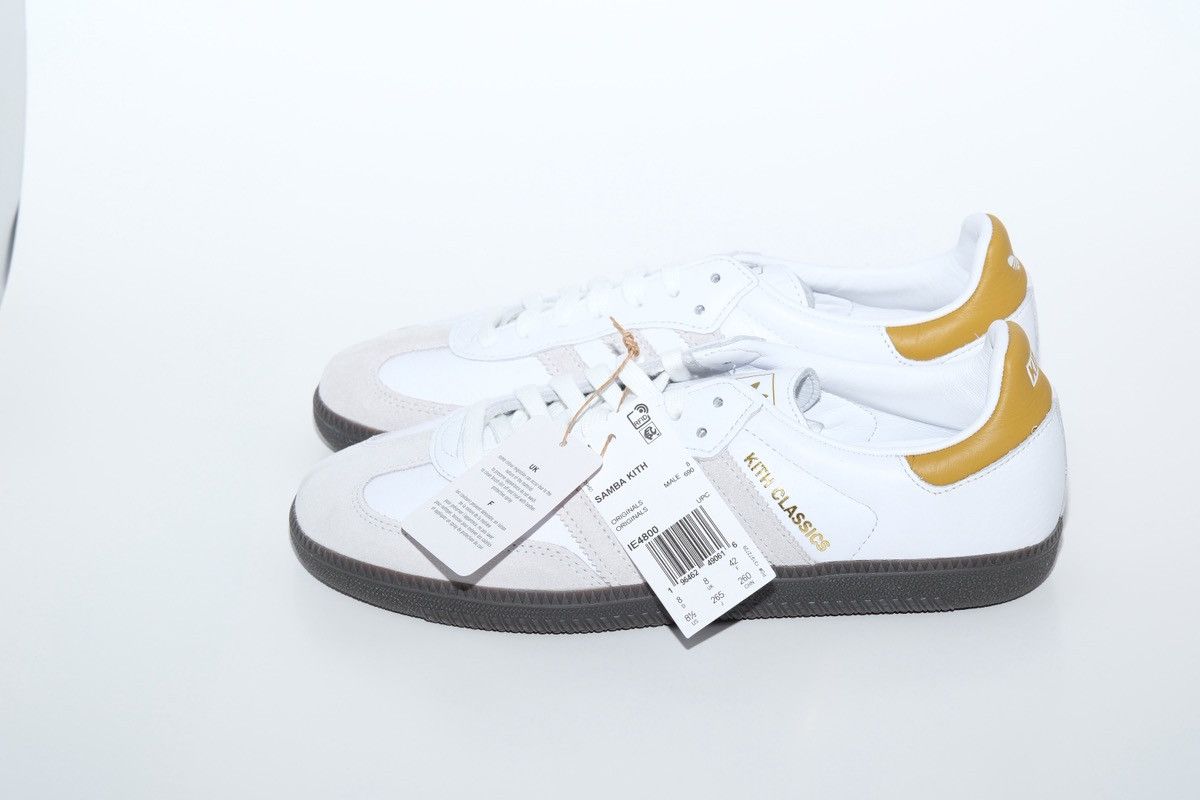 Adidas × Kith adidas x KITH Samba OG White Mango Size 8.5 Size US 8.5 / EU 41-42 - 5 Thumbnail