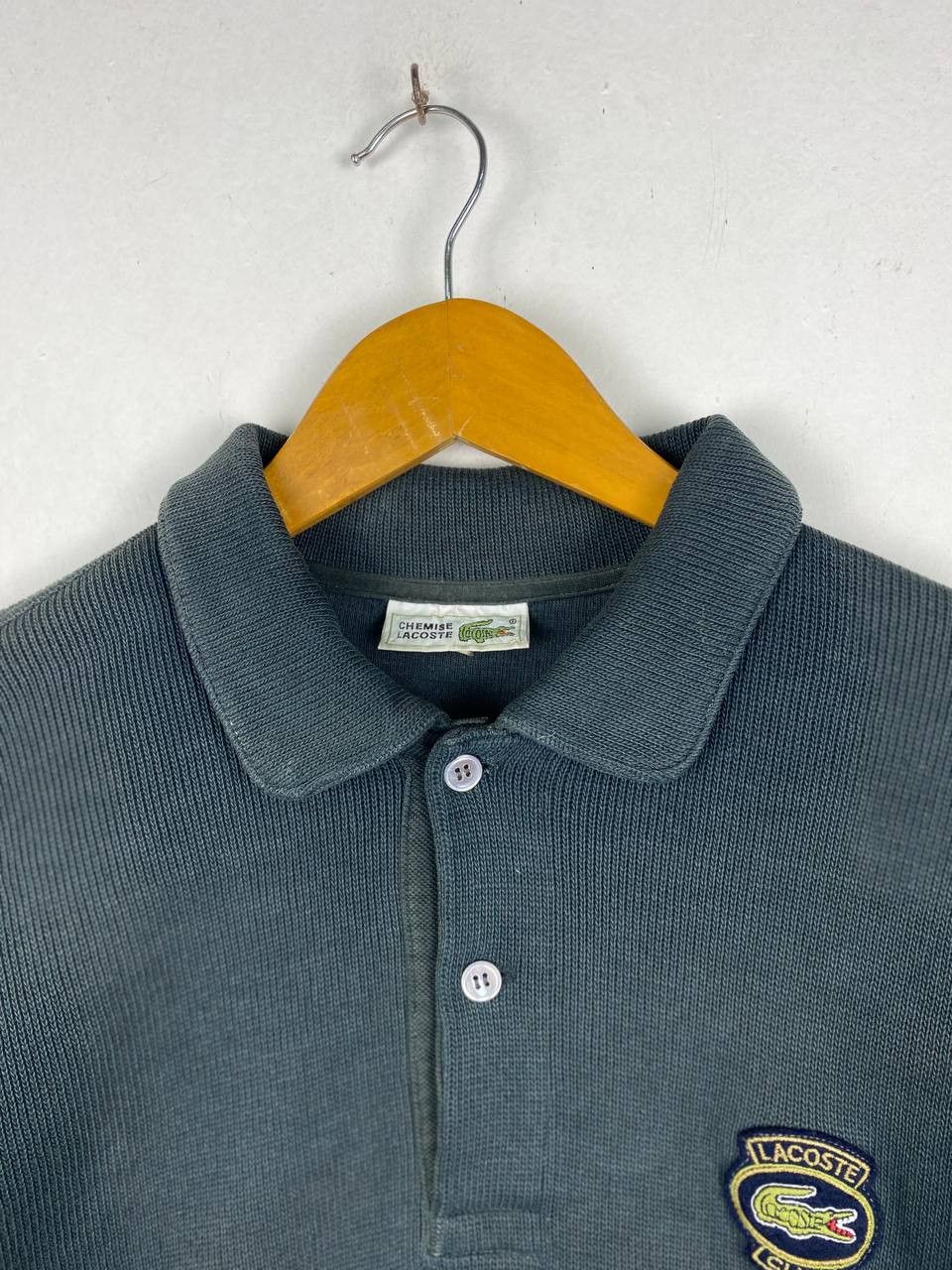 Lacoste vintage lacoste collared striped sweatshirt nice design Size US L / EU 52-54 / 3 - 2 Thumbnail