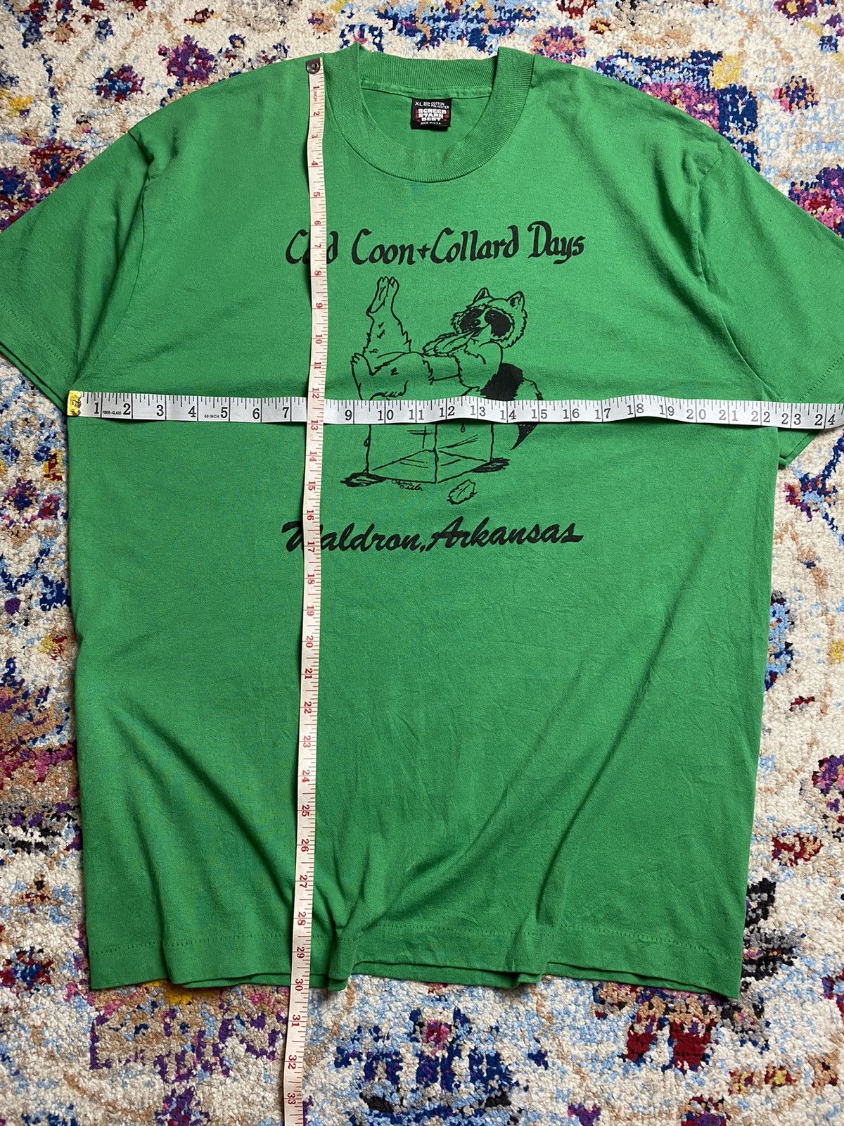 Vintage Vtg Cold Coon Collard Days single stitch tees shirt Size US XL / EU 56 / 4 - 9 Thumbnail