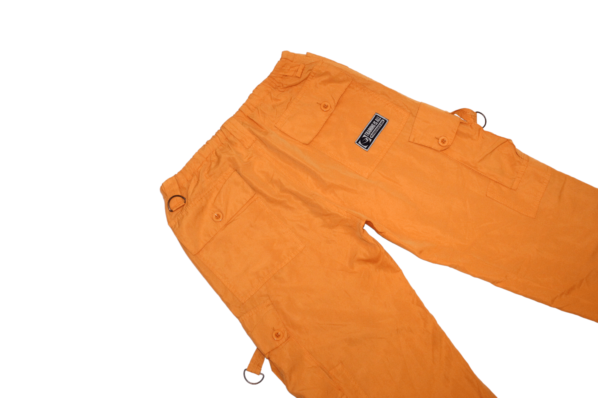Japanese Brand VTG Body Maker JP Drawsting Waist Nylon Utility Cargo Pants Size US 30 / EU 46 - 11 Thumbnail
