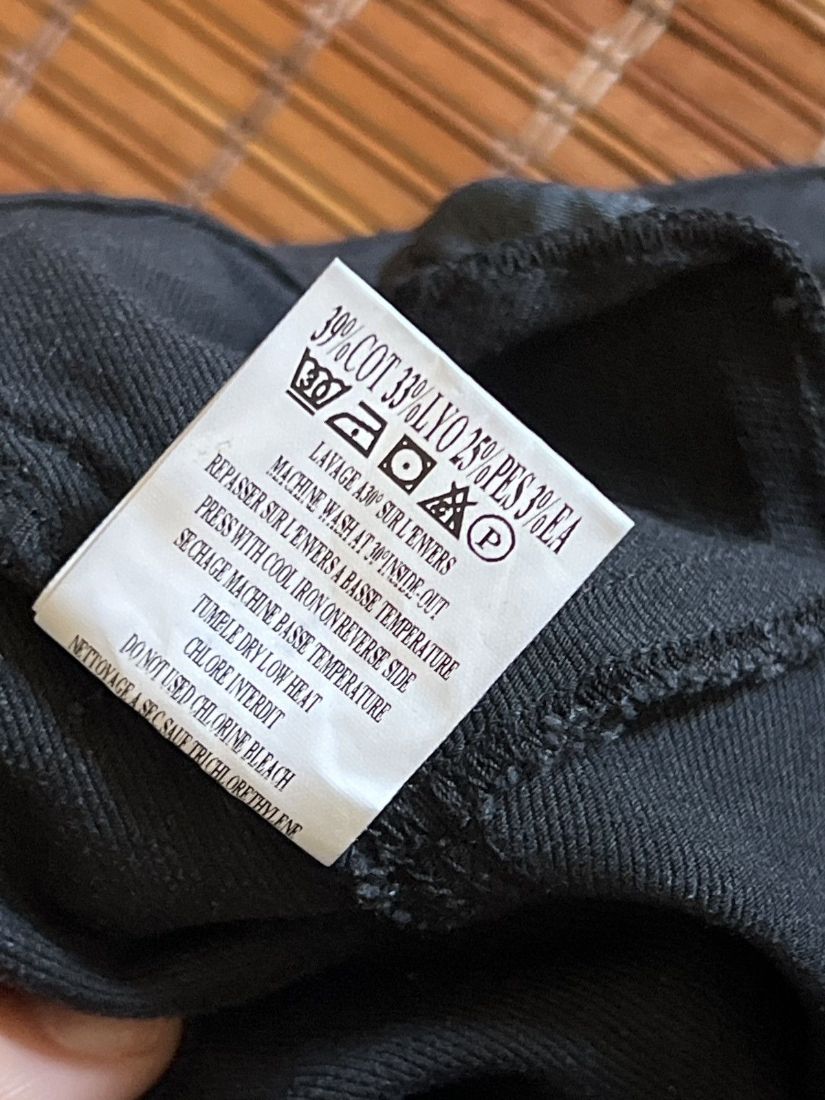 Other 75Faubourg gunmetal silver wax coated denim high waist jeans Size 26" / US 2 / IT 38 - 15 Thumbnail