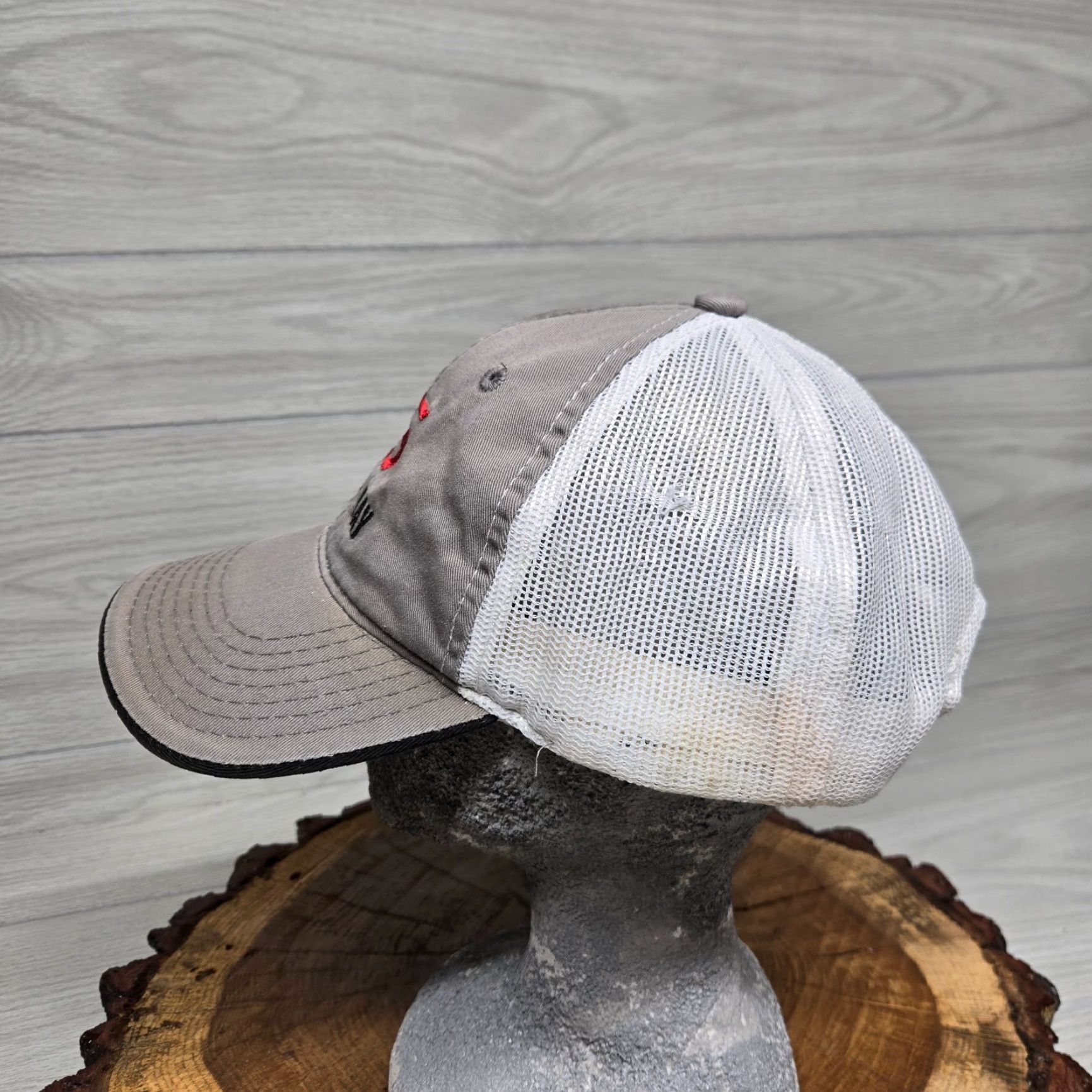 Vintage Vintage Bretmor Headwear Eagle Bay Pavers Logo Baseball Cap Gray Cotton Adjustable Men's Hat Size ONE SIZE - 4 Thumbnail