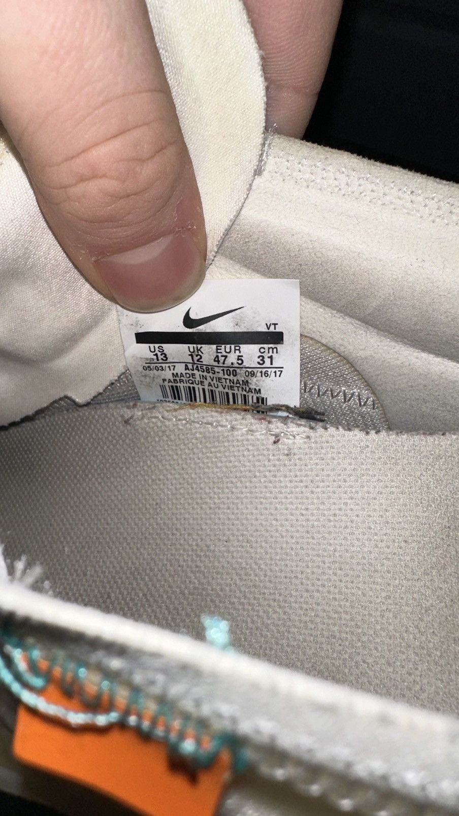 Nike × Off-White Nike Air Max 97 Off-White Size US 13 / EU 46 - 6 Thumbnail