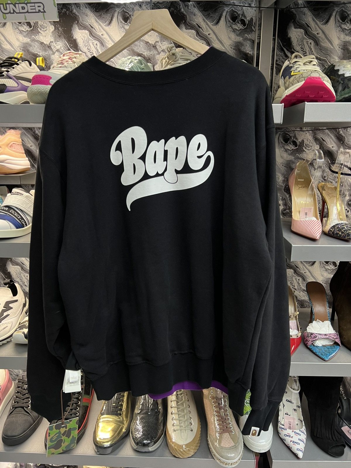 Bape Bape 4Way Relaxed Fit Crewneck Size US XL / EU 56 / 4 - 2 Thumbnail
