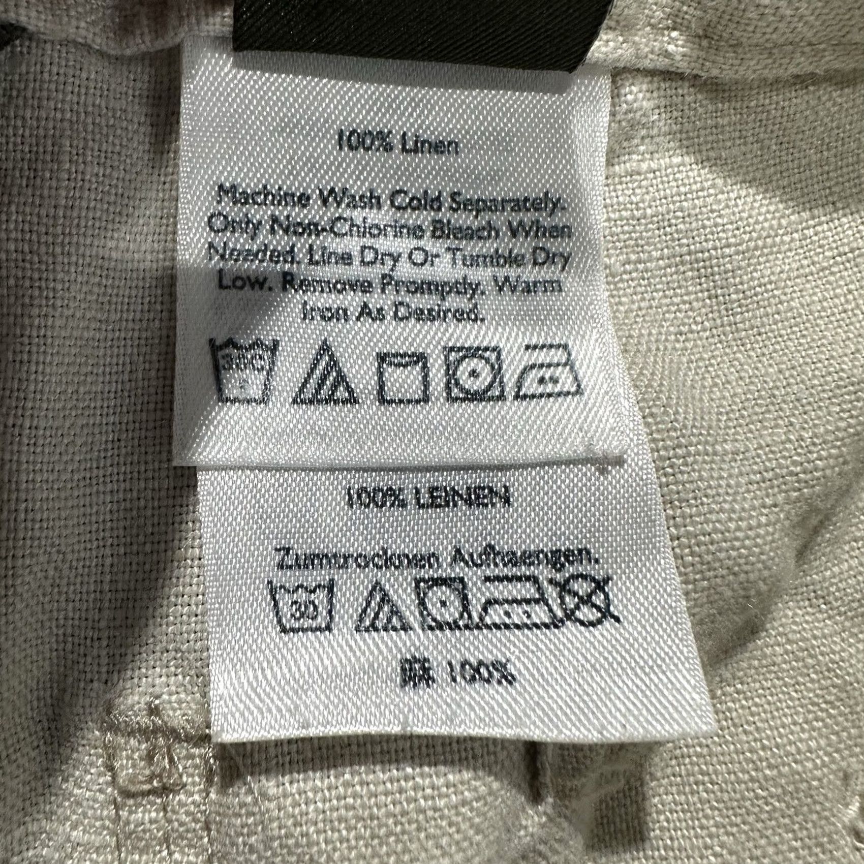 Eddie Bauer Eddie Bauer Shorts Womens 8 Petite Linen Drawstring Beach Lightweight EUC Beige Casual Size 30" / US 8 / IT 44 - 5 Thumbnail