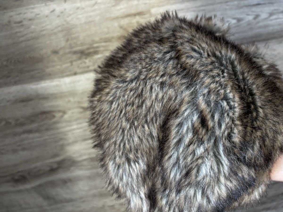 Other Lemon Collection Faux Fur Ushanka Hat | Y2K Danish Design Size ONE SIZE - 7 Thumbnail