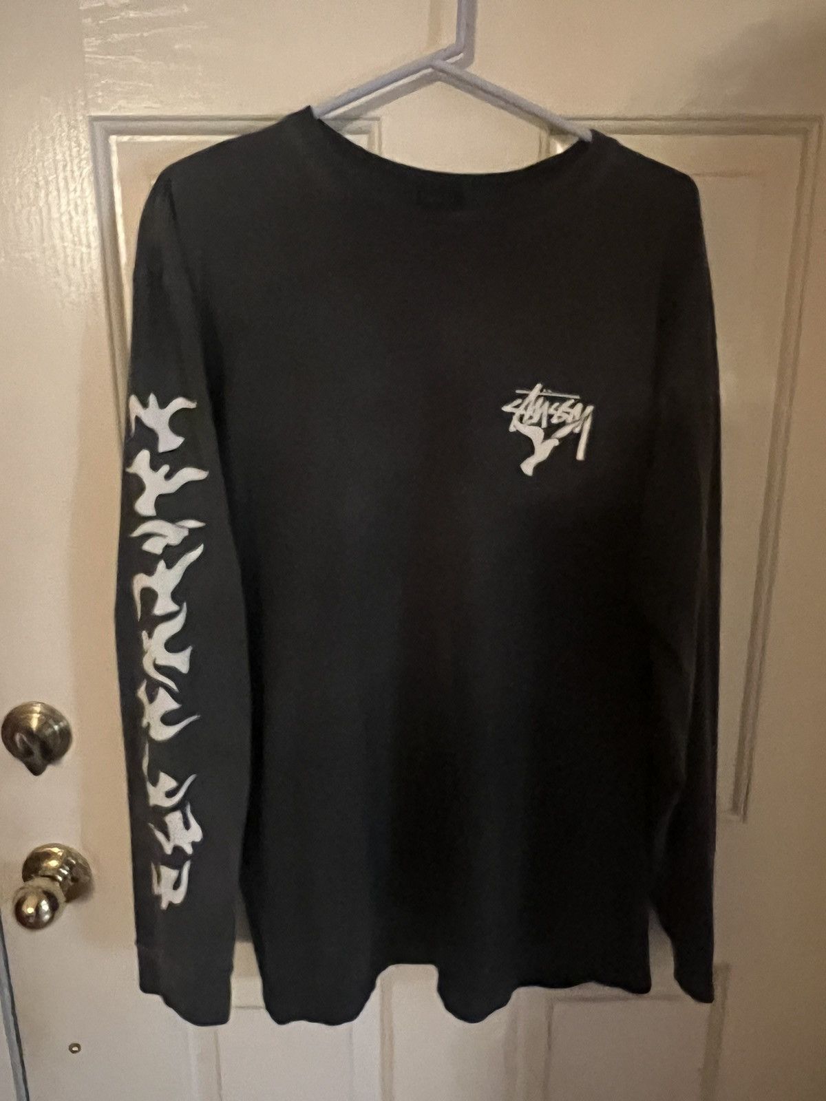 Stussy × Vintage Faded vintage stussy long sleeve Size US XL / EU 56 / 4 - 4 Thumbnail