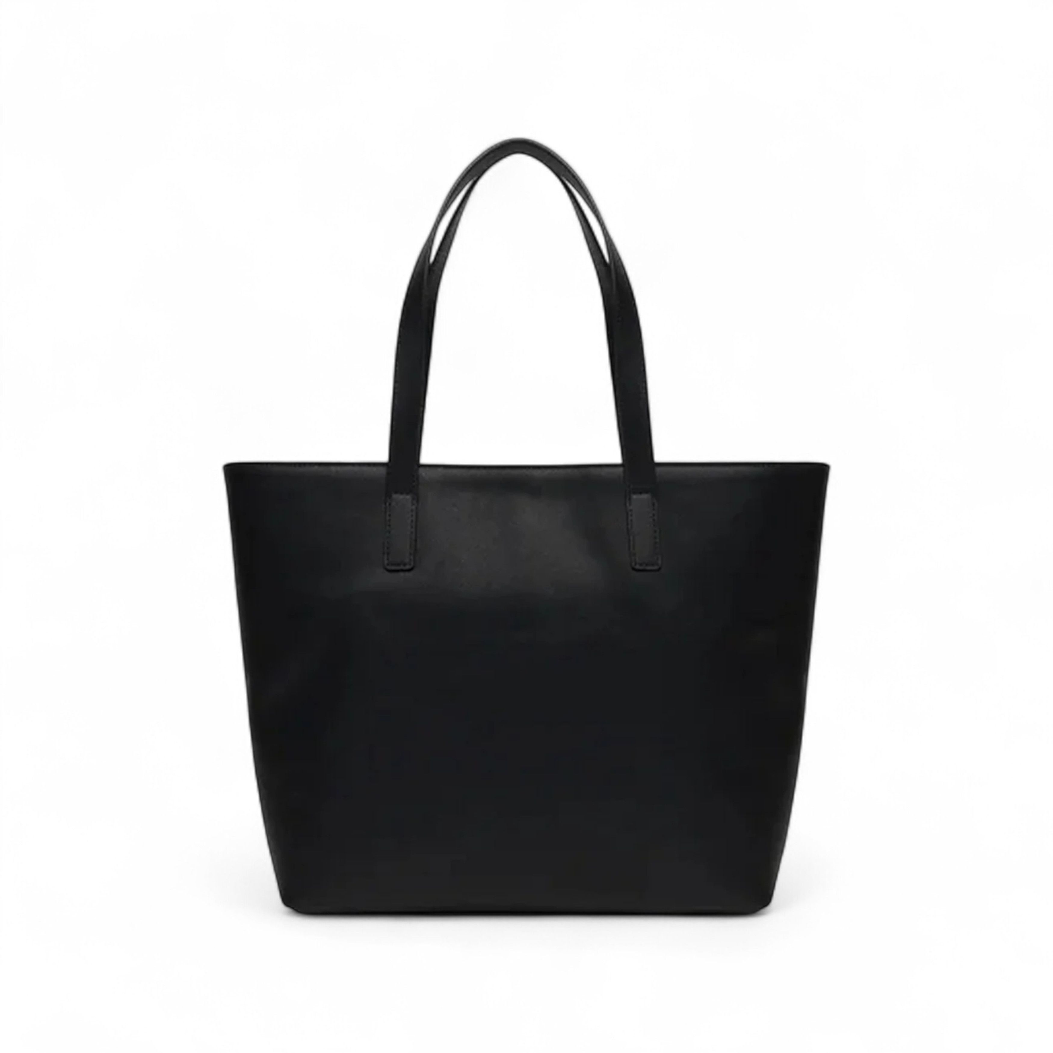 Versace Jeans Couture VERSACE JEANS COUTURE BLACK SOLID TOTE BAG WITH LOGO Size ONE SIZE - 2 Thumbnail