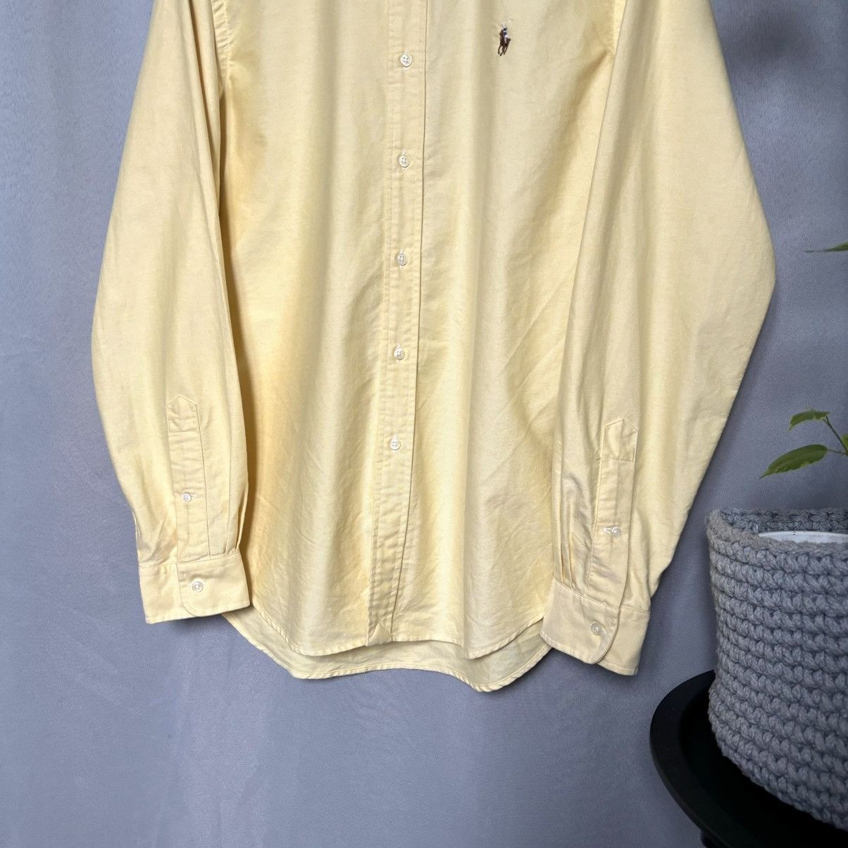 Polo Ralph Lauren Polo Ralph Lauren shirt yellow large casual rare Size US L / EU 52-54 / 3 - 2 Thumbnail