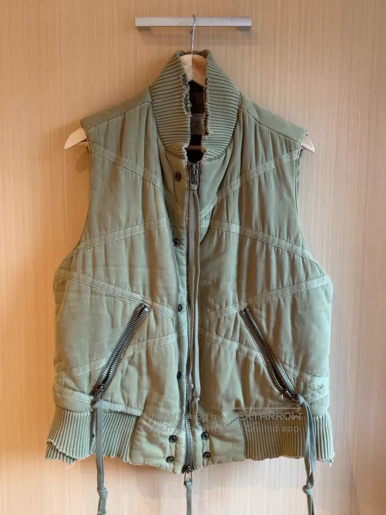 Greg Lauren Greg Lauren Military Green Cotton Vest Size US L / EU 52-54 / 3 - 1 Thumbnail
