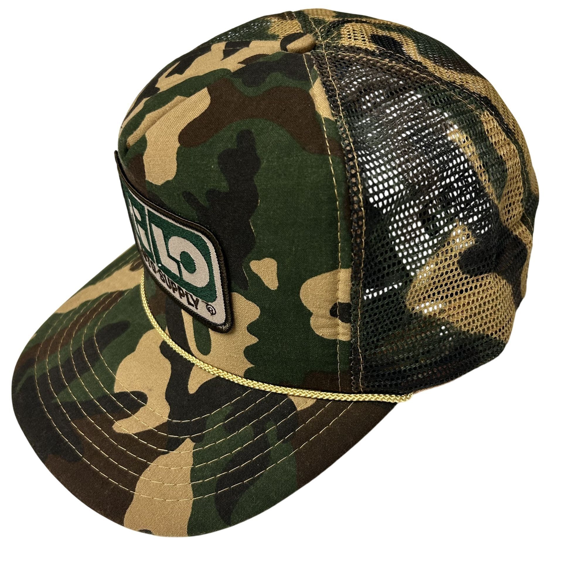 George 80's ROUGHNECK Mesh TRUCKER Hat HI/LO AUTO SUPPLY Snapback Size ONE SIZE - 8 Thumbnail