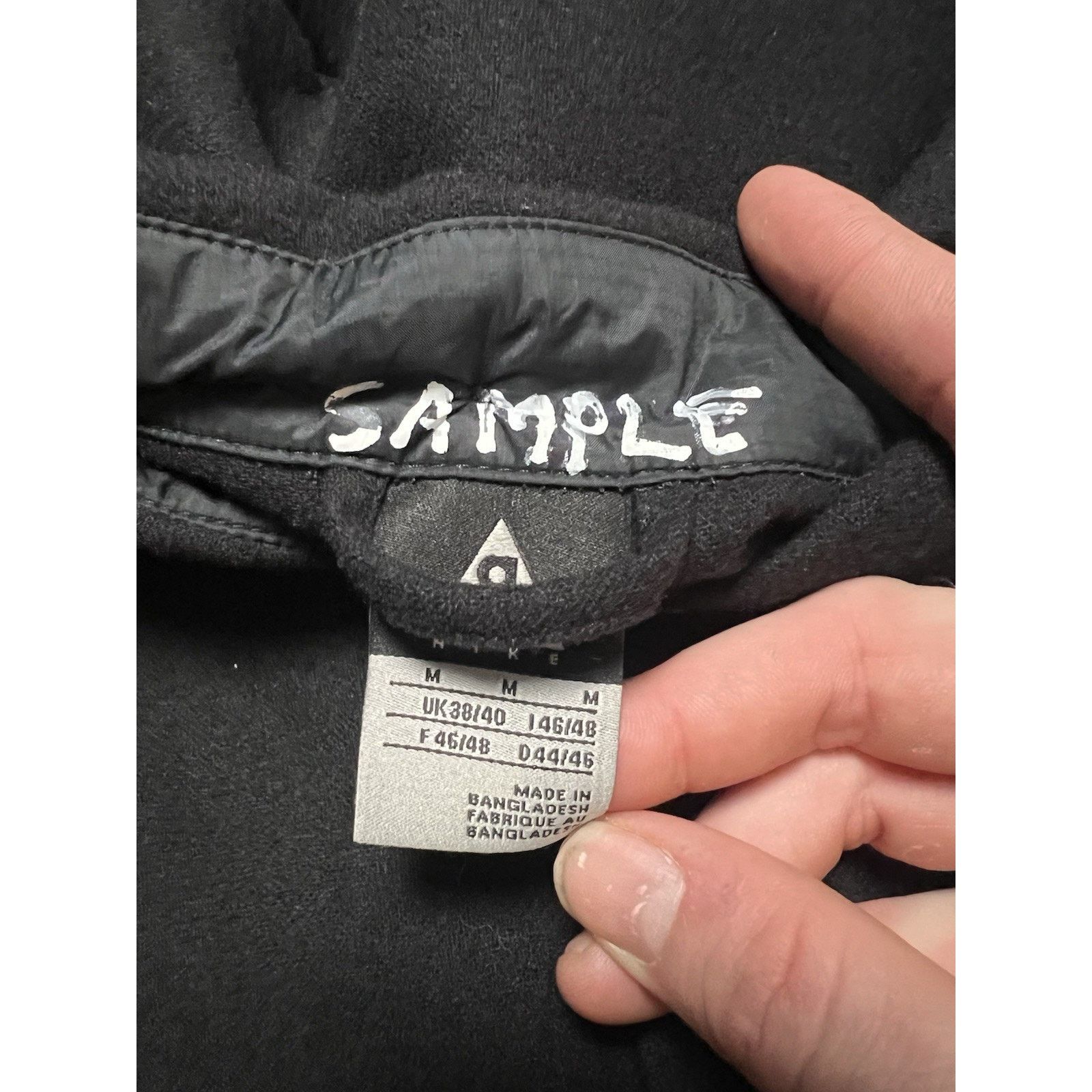 Nike Nike ACG x Pendleton Shirt Men Medium Black Wool LS Sample Size US M / EU 48-50 / 2 - 5 Thumbnail