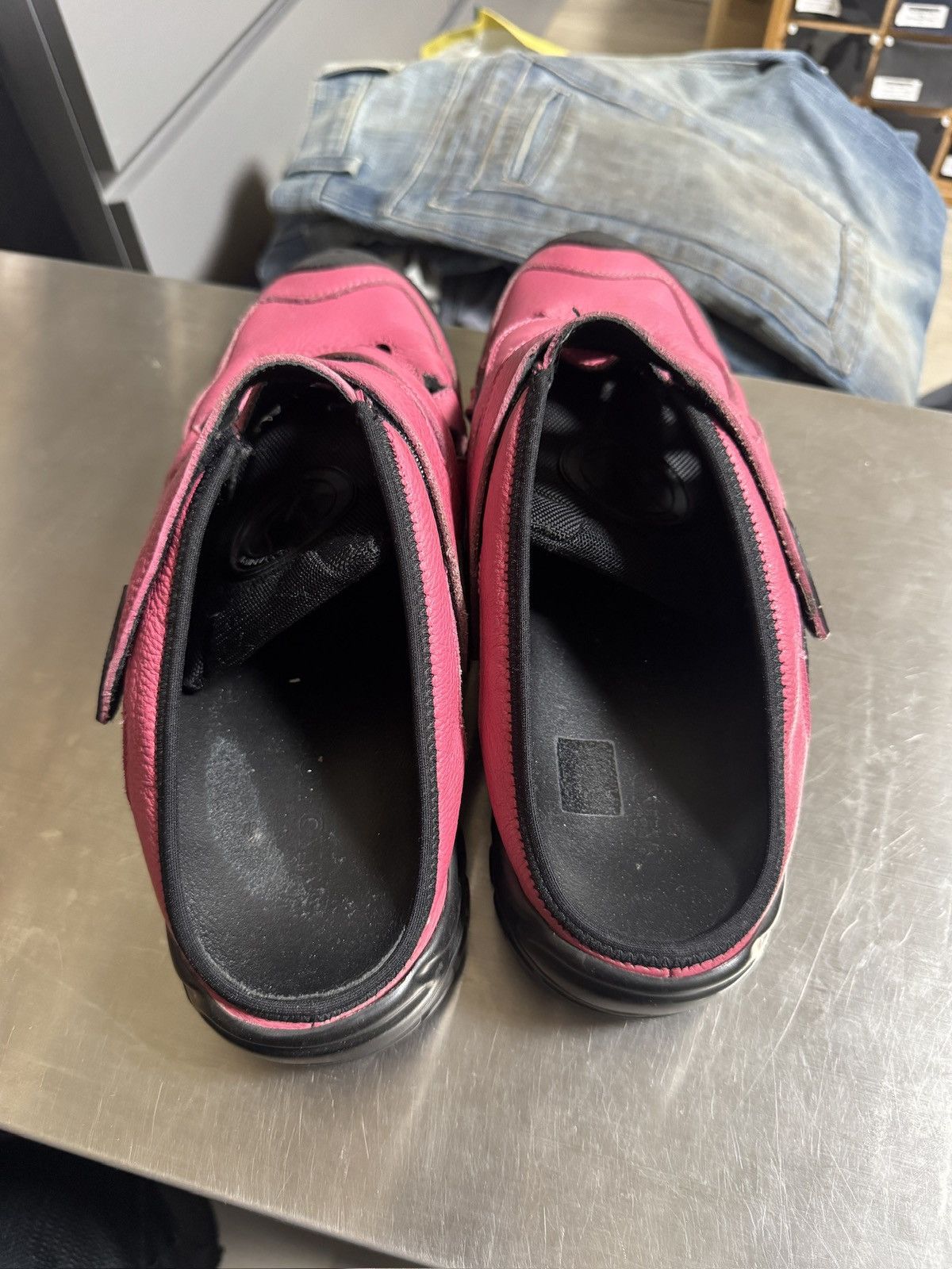 Kiko Kostadinov 2022 Kiko Kostadinov Wessex Sabo Mules Shock Pink Size 12 Size US 12 / EU 45 - 3 Thumbnail