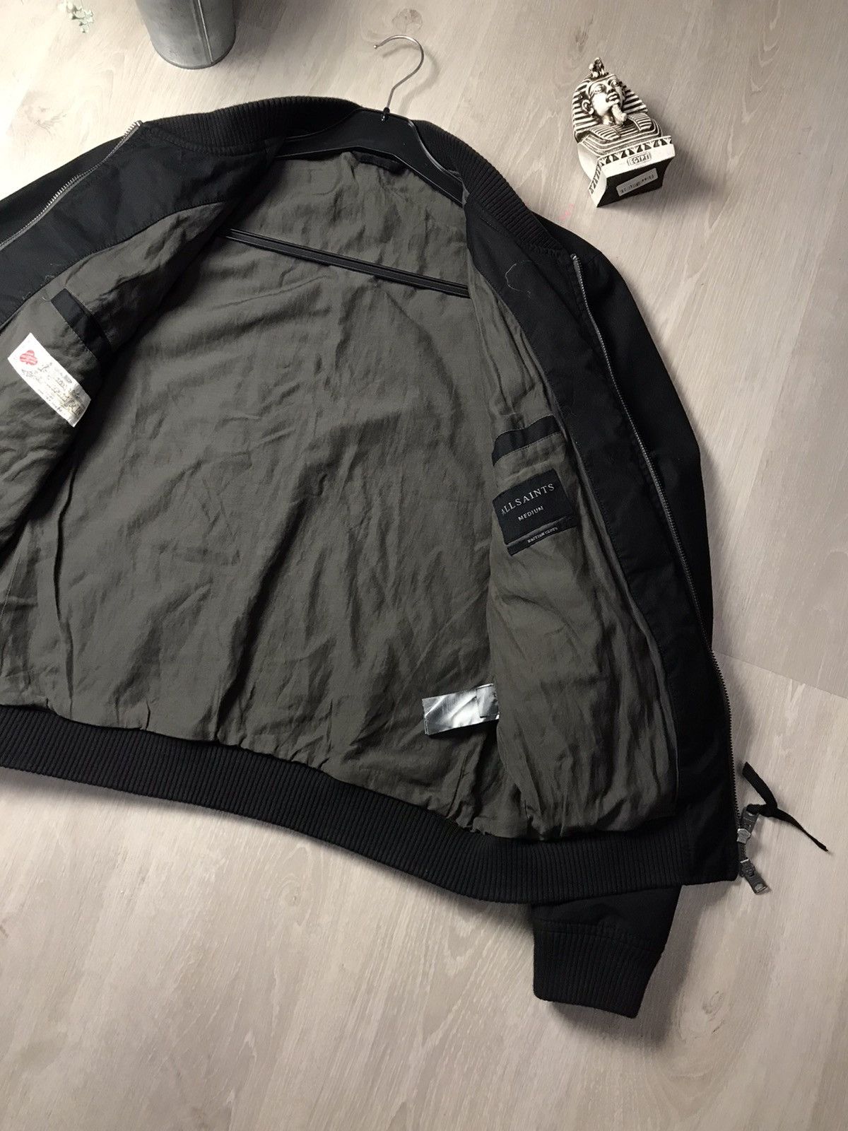 Allsaints Allsaints Hamilton Bomber Jacket MJ021314 Size US M / EU 48-50 / 2 - 7 Thumbnail