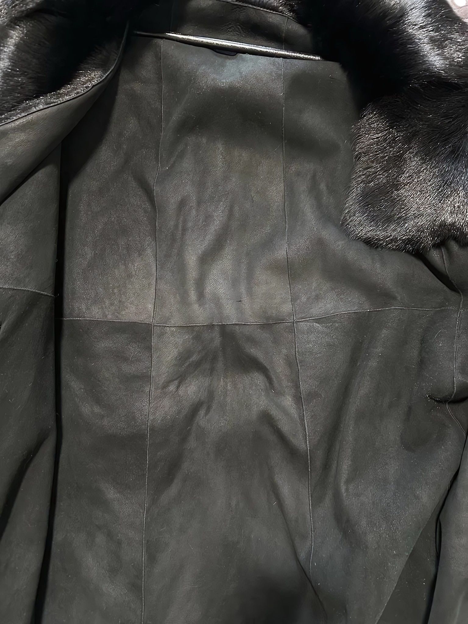 Prada F/W 1999 GOAT FUR COAT JACKET Size M / US 6-8 / IT 42-44 - 3 Thumbnail