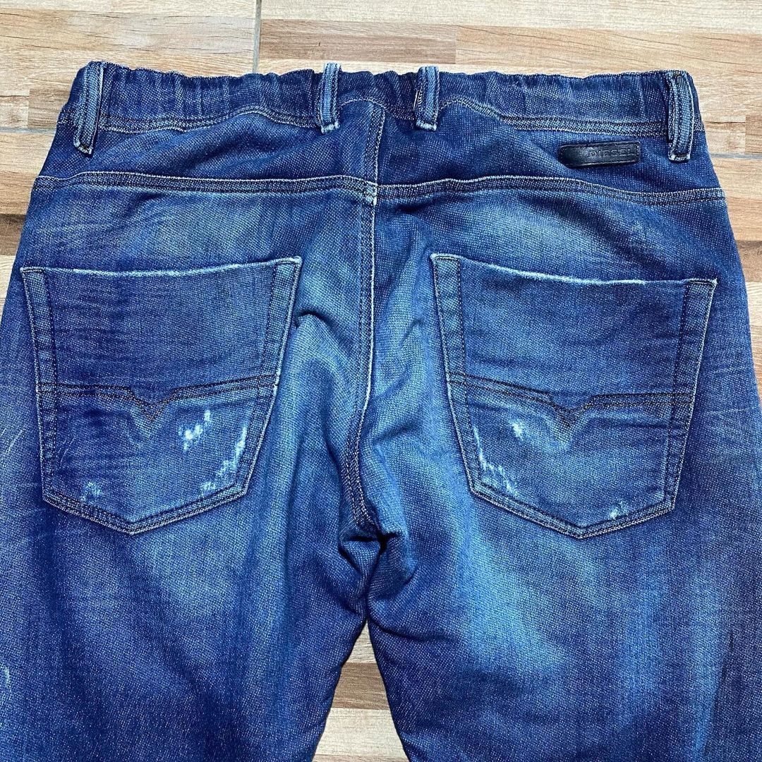 Designer × Diesel Diesel Krooley Ripped Denim Sweat Size US 32 / EU 48 - 4 Thumbnail