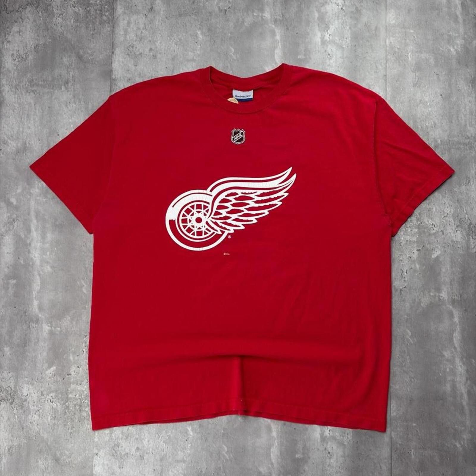 Reebok Vintage Reebok Detroit Red Wings Shanahan #14 NHL T Shirt Size US XXL / EU 58 / 5 - 1 Thumbnail