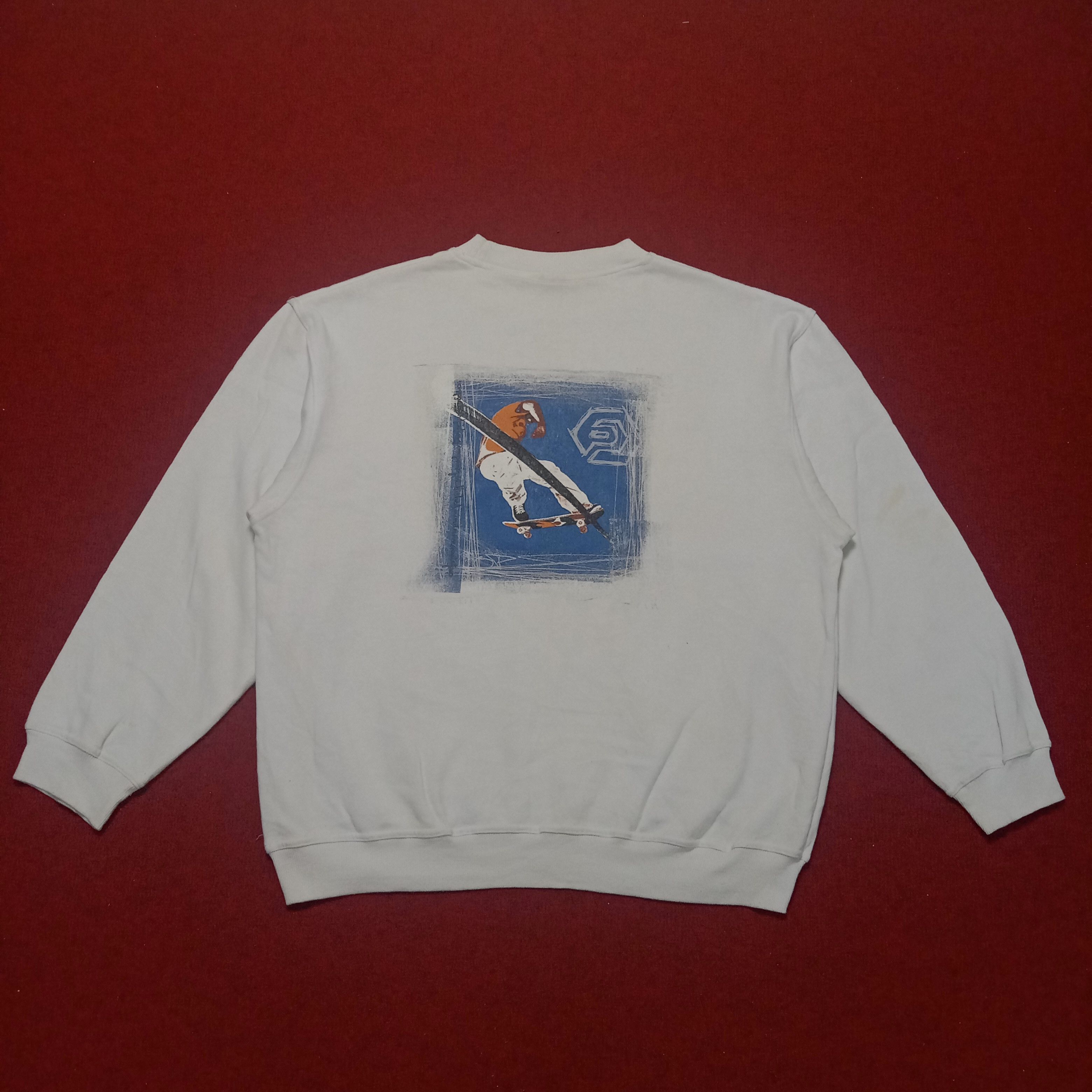 Ocean Pacific × Vintage Ocean Pacific Skateboard Style Vintage Sweatshirt Size US L / EU 52-54 / 3 - 1 Thumbnail