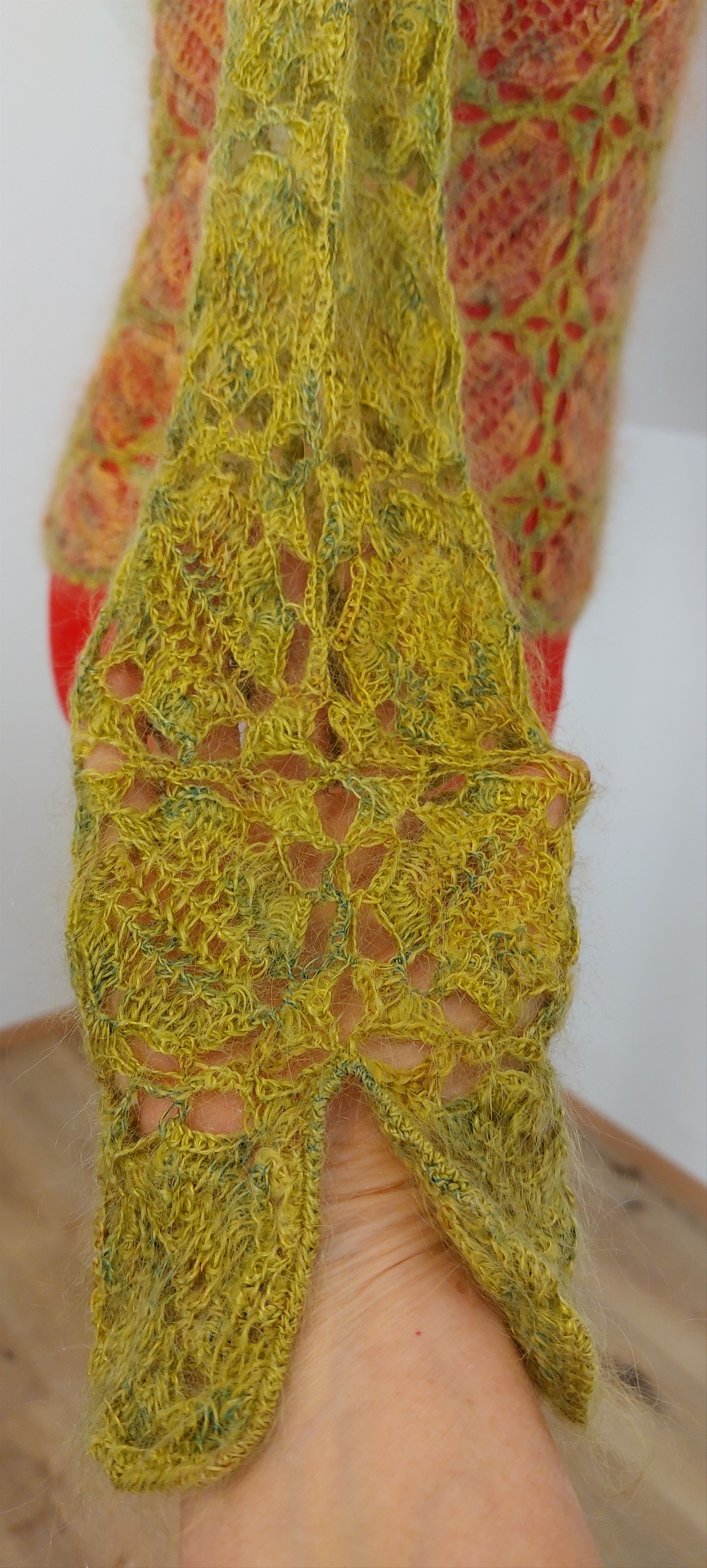 Handmade NWOT Vintage 2000s Mohair Crochet Longsleeve - S/M Size S / US 4 / IT 40 - 9 Thumbnail