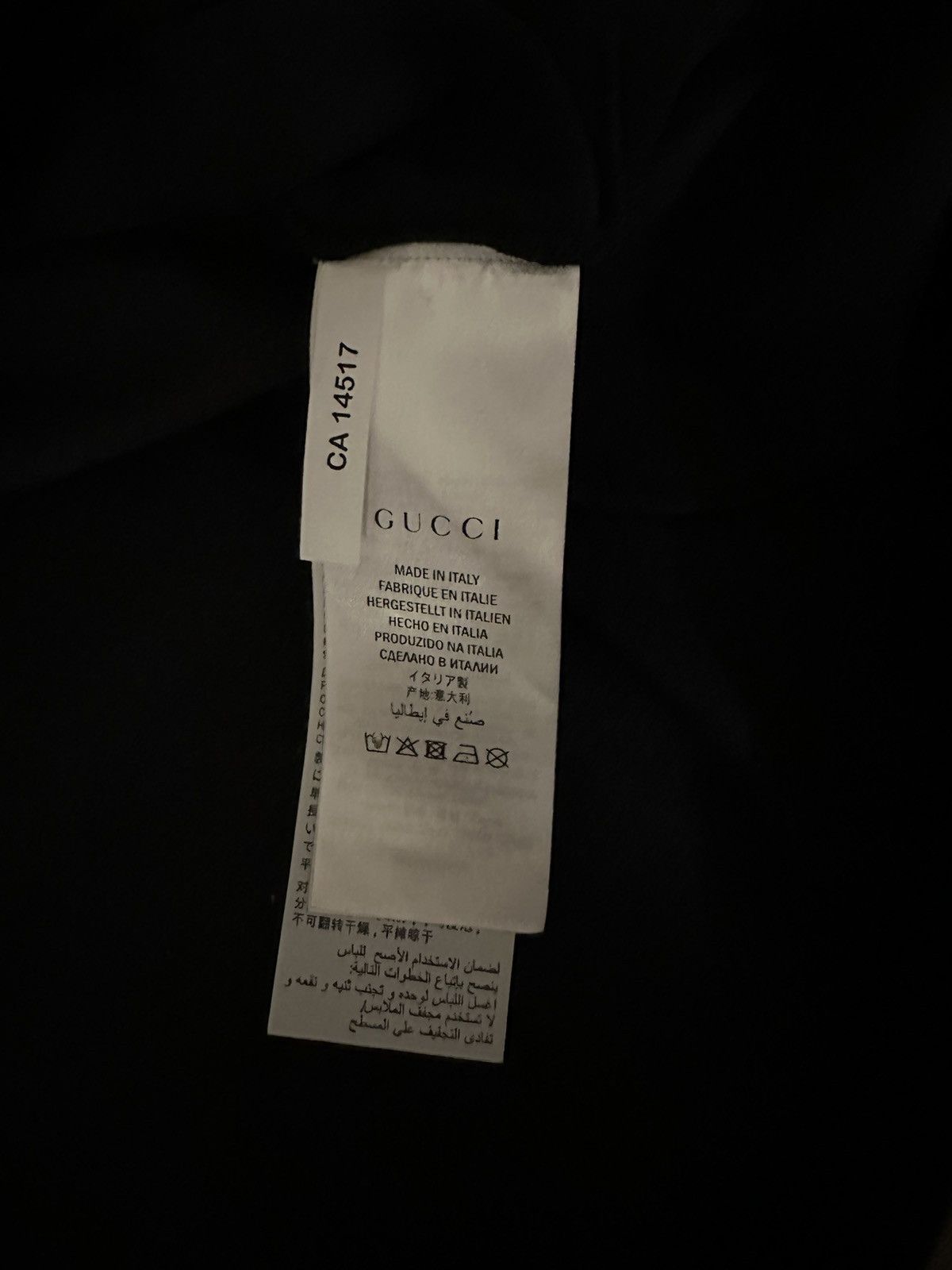 Gucci Brand new Gucci Blade tee Size US S / EU 44-46 / 1 - 7 Thumbnail