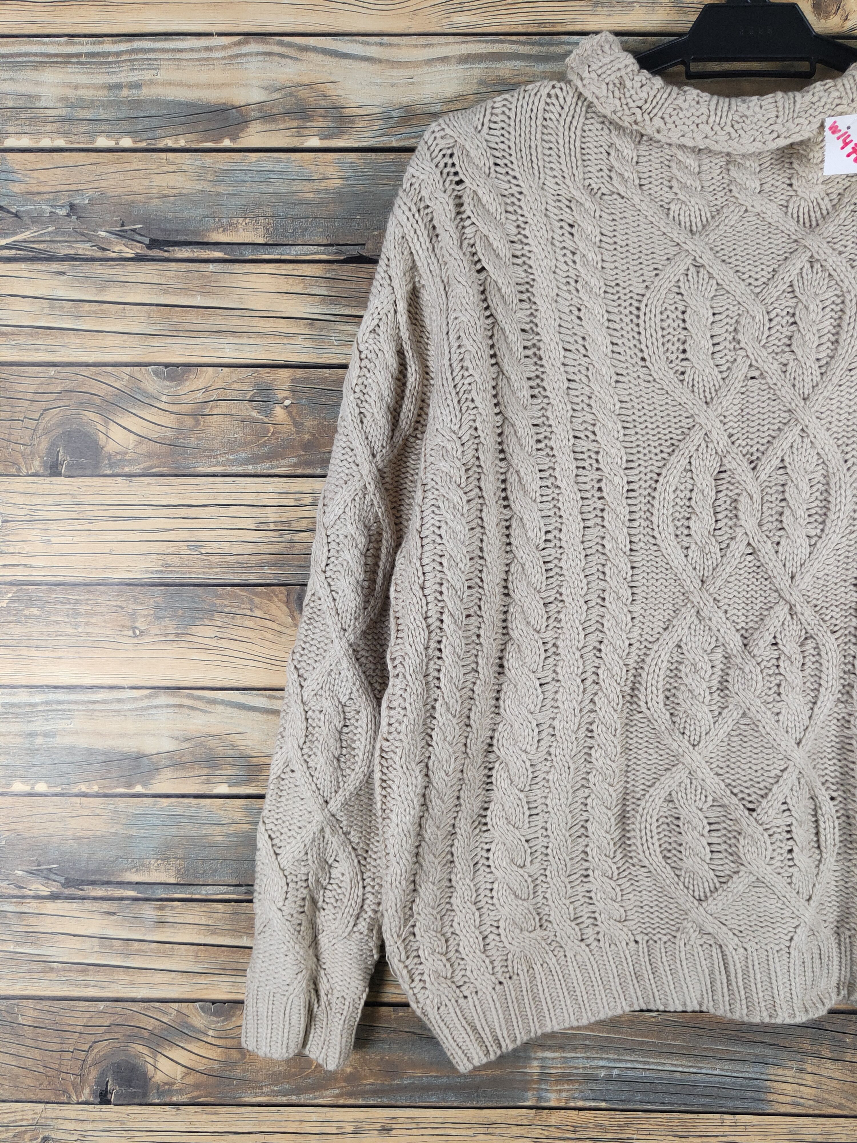 Vintage Japan vintage cable aran isle Knitwear Sweatshirts #W1470 Size US M / EU 48-50 / 2 - 3 Thumbnail