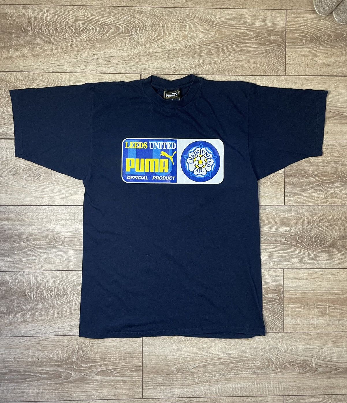 Puma Puma Rare Leeds United Vintage Training Shirt Size US M / EU 48-50 / 2 - 1 Thumbnail