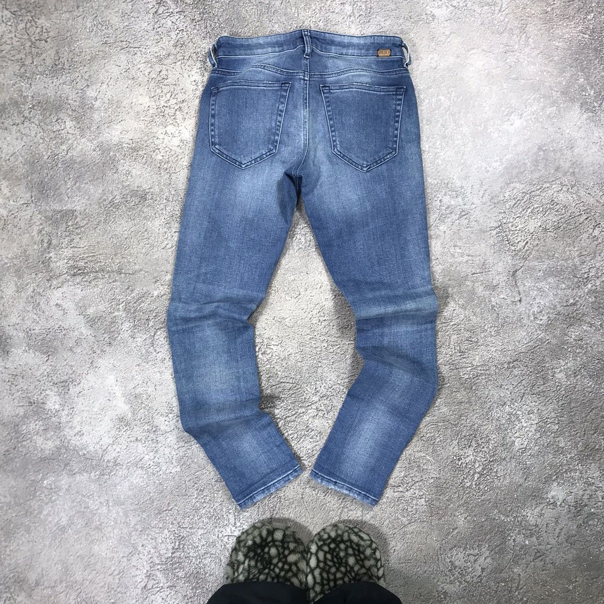 Vintage Vintage Y2K Diesel Distressed Low Rise Baggy Jeans Streetwea Size US 26 / EU 42 - 4 Thumbnail