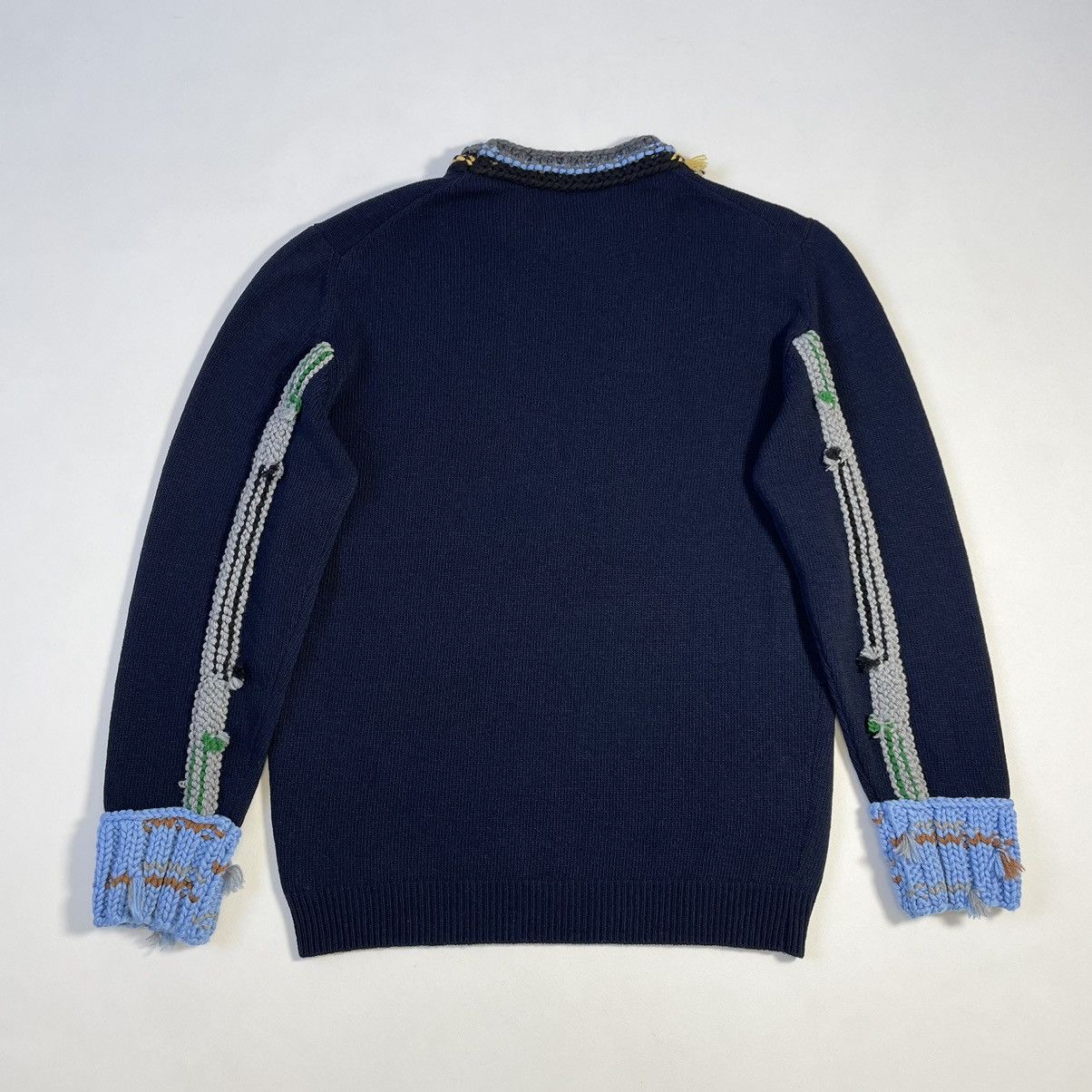 Prada A/W 17 ‘Frankenstein Stitch’ Sweater Size US M / EU 48-50 / 2 - 11 Thumbnail