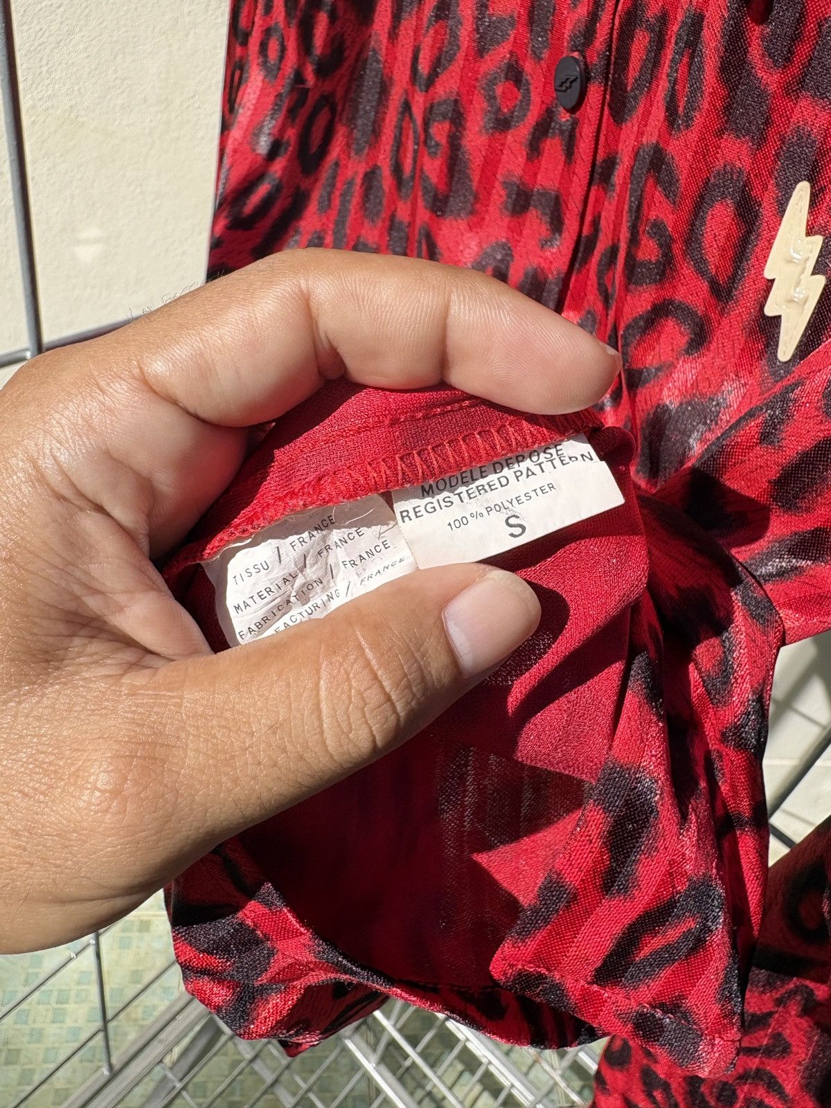 Walter Van Beirendonck Pollyyet Esther CRW Walter Van Beirendon leopard redshirt Size S / US 4 / IT 40 - 13 Thumbnail