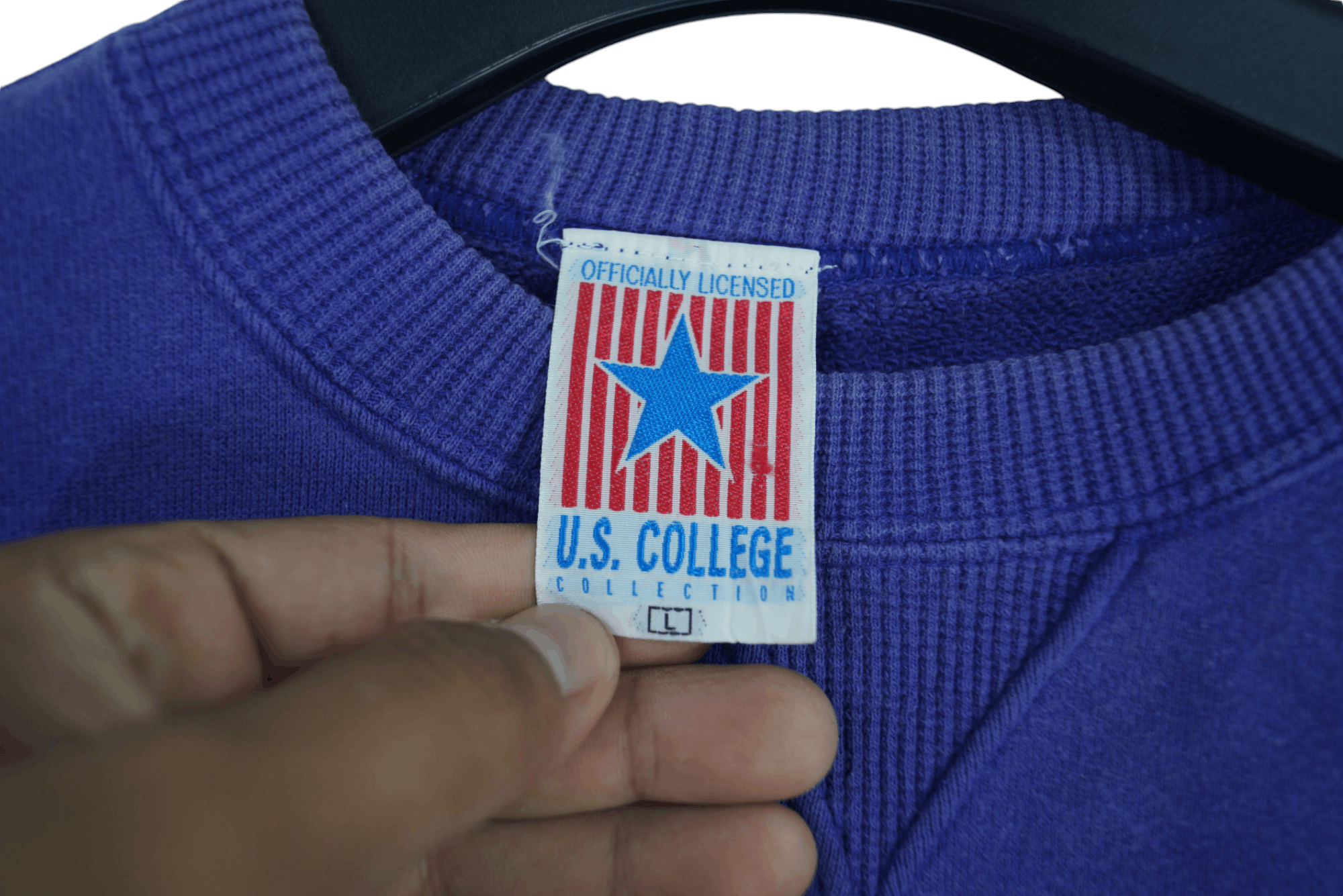 Vintage U.S College Sweasthirt Rare Design Size US L / EU 52-54 / 3 - 3 Thumbnail