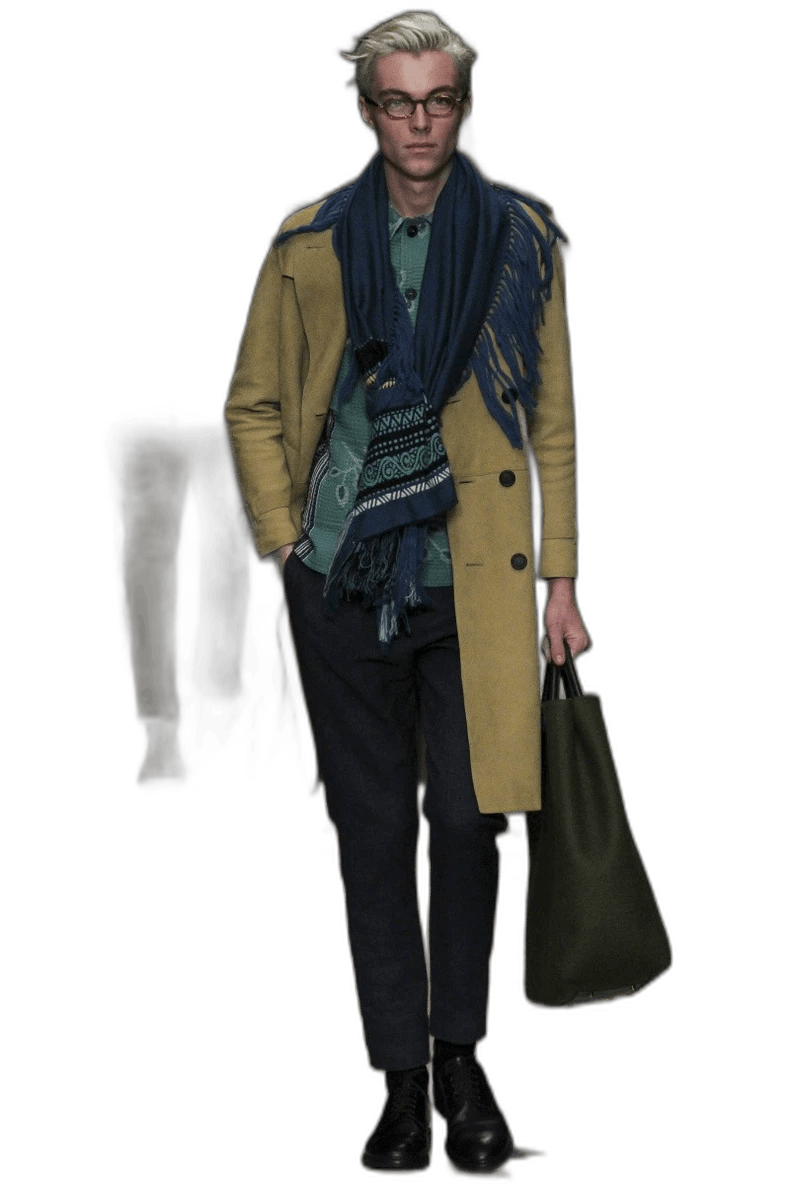 Burberry Prorsum Lambskin Trench Coat