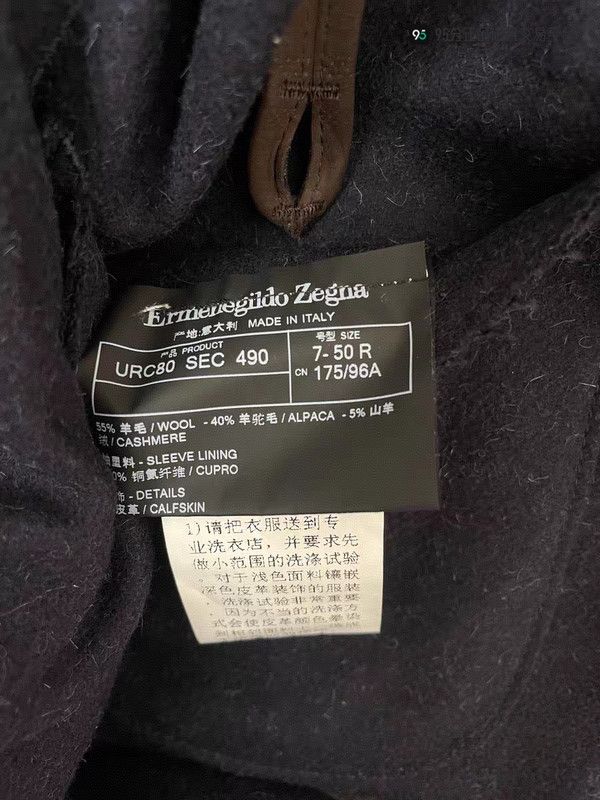 Ermenegildo Zegna Zegna Men's Classic Solid Casual Suit Jacket Size US L / EU 52-54 / 3 - 1 Thumbnail