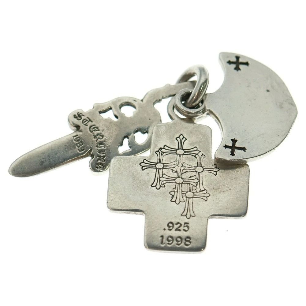 Chrome Hearts CHROME HEARTS 3 TRINKETS PENDANT dagger cross plus Size ONE SIZE - 2 Thumbnail