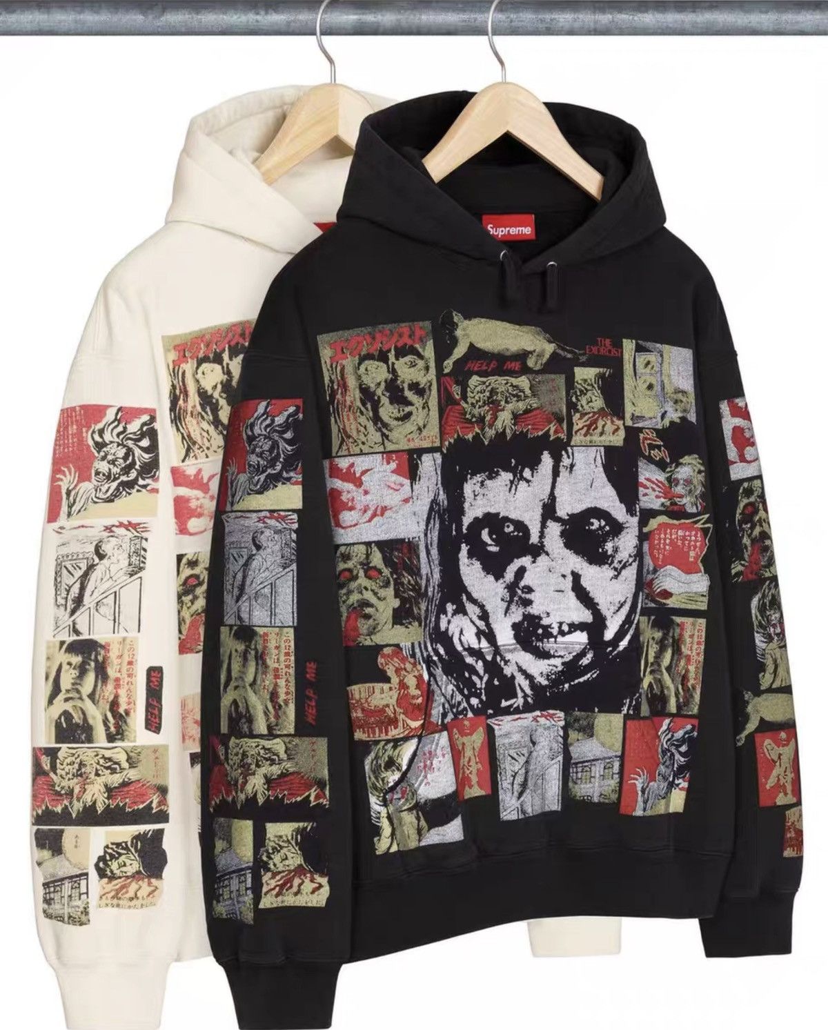 Supreme Supreme "The Exorcist" Full-Print Hooded Sweatshirt Size US L / EU 52-54 / 3 - 1 Thumbnail