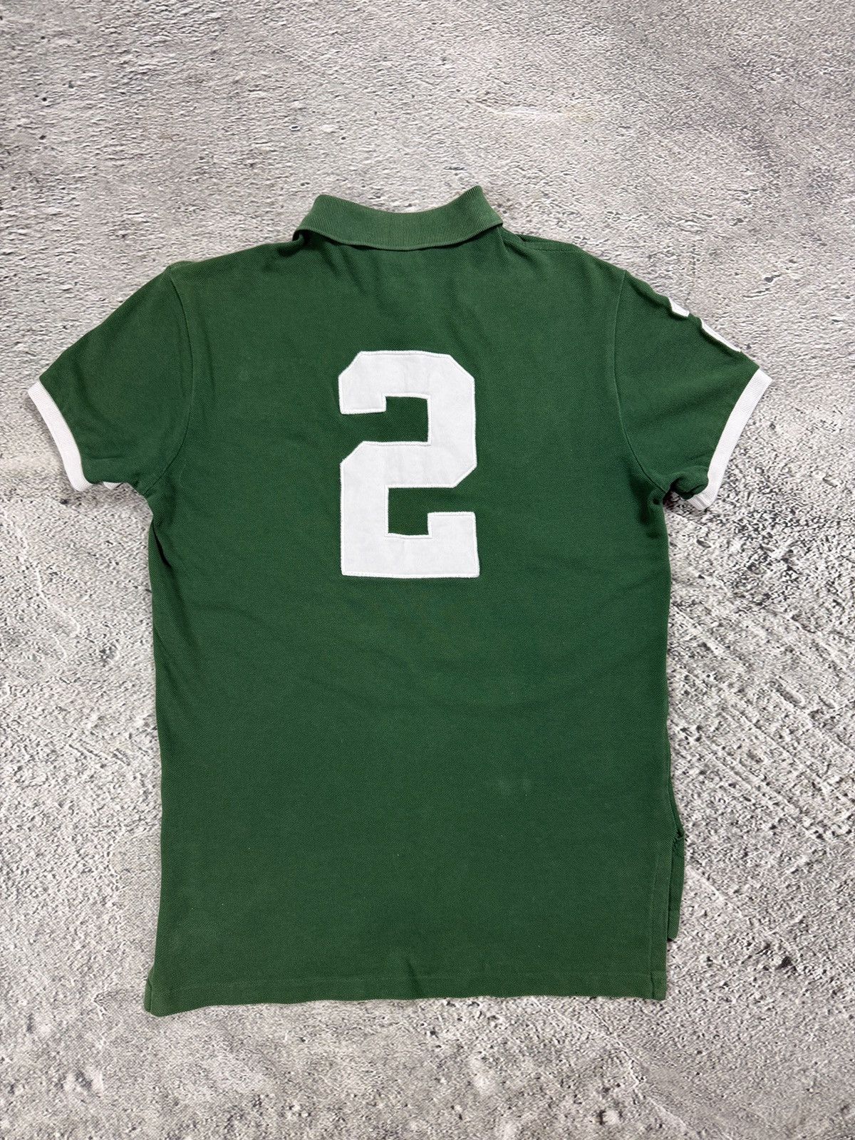 Ralph Lauren Chief Keef Polo Ralph Lauren Polo green white big pony Y2K Size US S / EU 44-46 / 1 - 4 Thumbnail