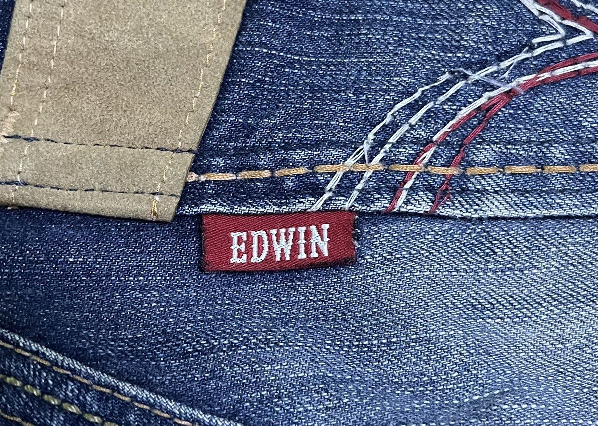 Edwin × Japanese Brand × Vintage Flare Jeans Japan Edwin Lightning Wash Bellbottom Size US 30 / EU 46 - 17 Thumbnail