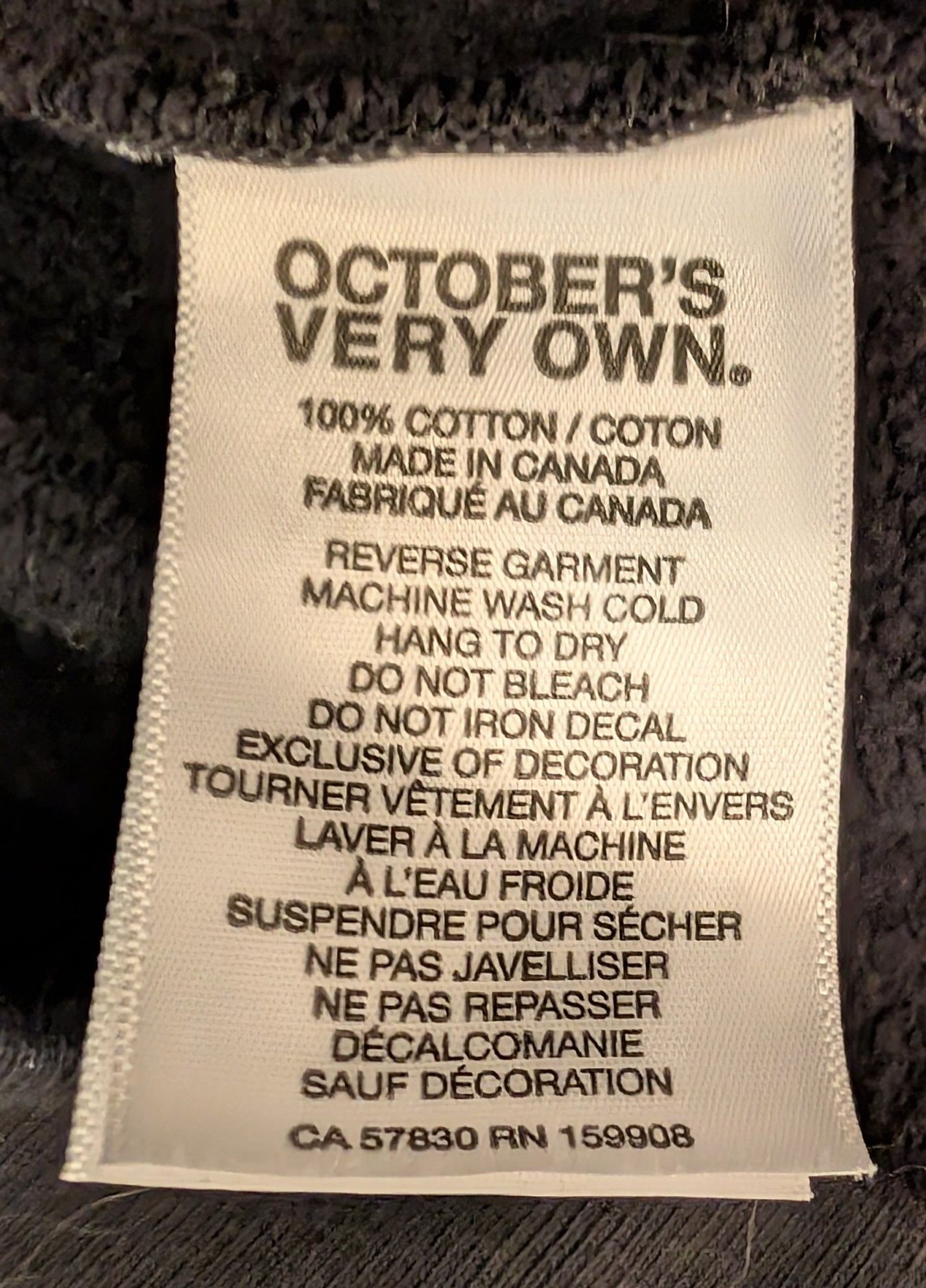 October's Very Own October's Very Own OVO Owl Hoodie Black Made in Canada Size US M / EU 48-50 / 2 - 4 Thumbnail