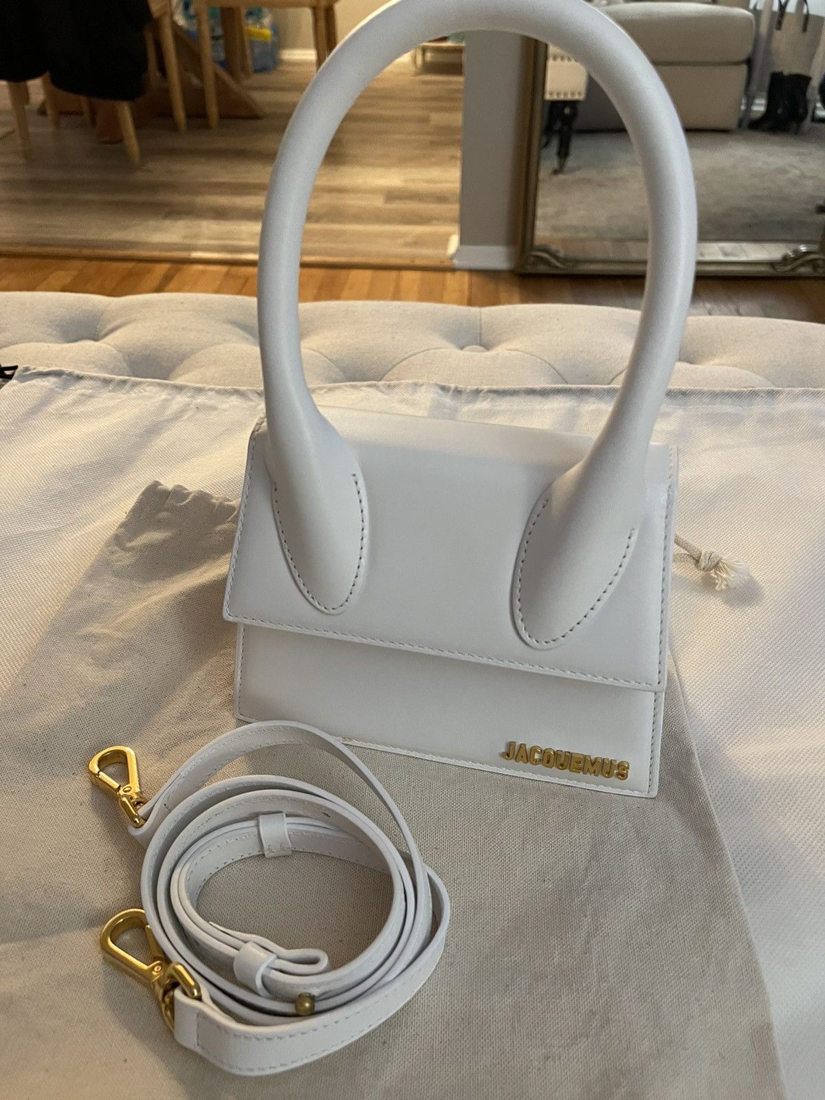 Jacquemus JAQUEMUS LE CHIQUITO MOYEN TOP HANDLE Size ONE SIZE - 1 Thumbnail