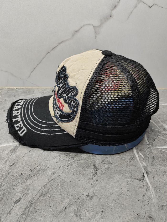 Vintage Vintage Only Style Distressed Style Trucker Cap Hat Size ONE SIZE - 7 Thumbnail