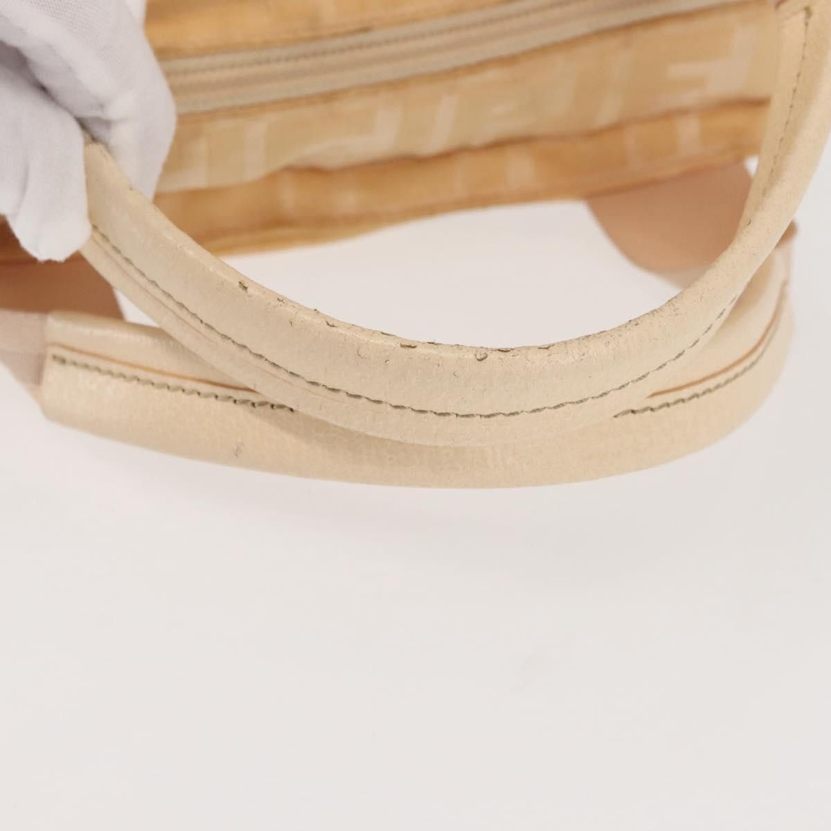 Fendi FENDI Zucca Canvas Hand Bag Beige Size ONE SIZE - 7 Thumbnail