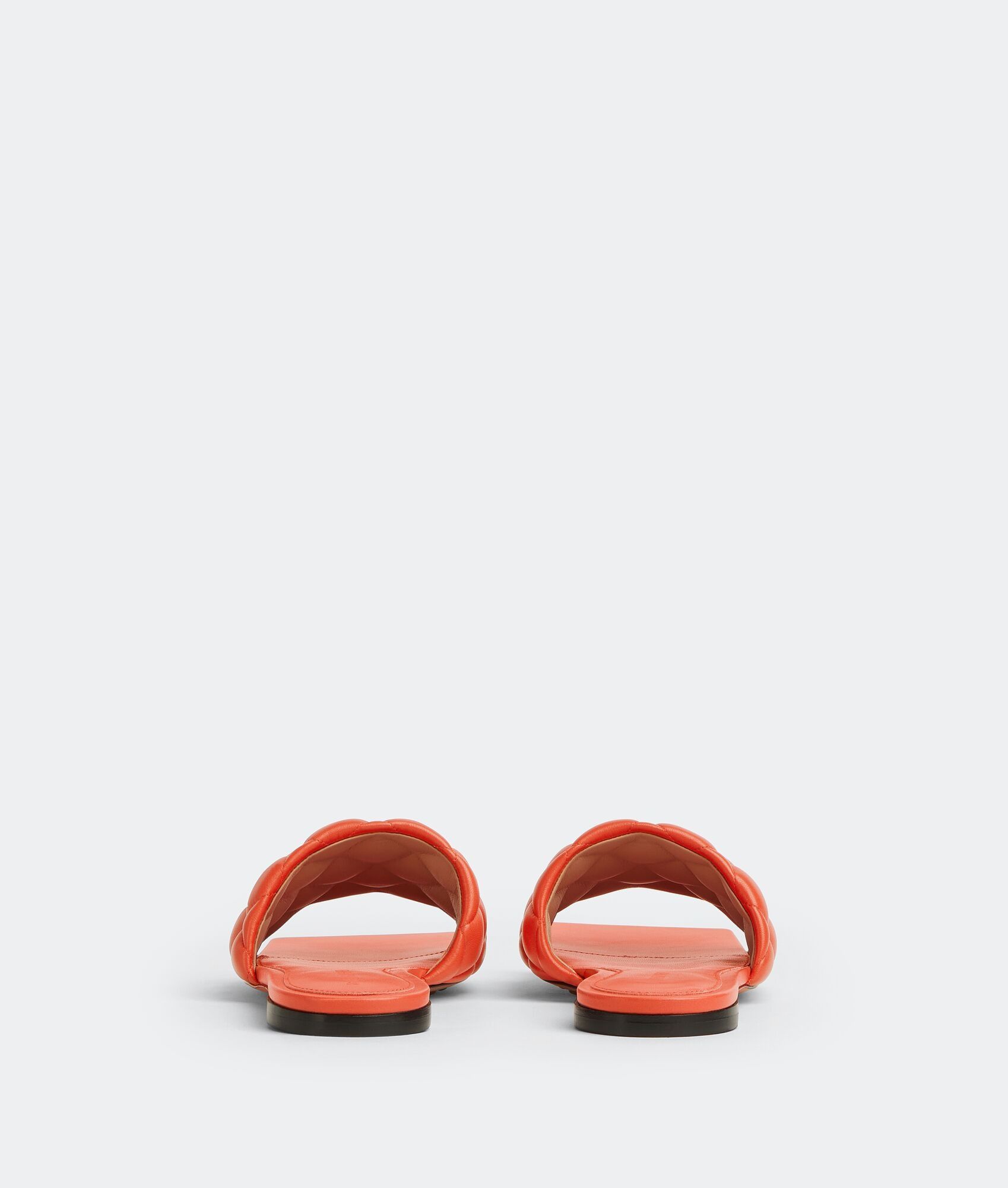Bottega Veneta o1n1vont1124 Padded Flat Sandals in Red Size US 4 / IT 34 - 3 Thumbnail