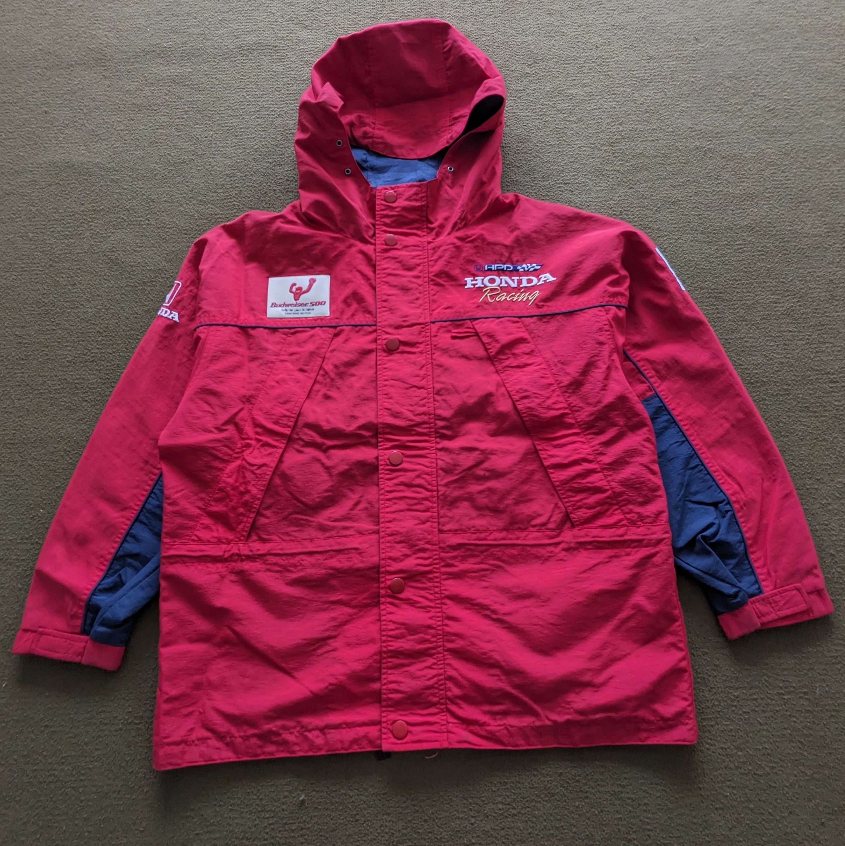 Vintage Vintage HONDA C.A.R.T Motorsports Racing Jacket Size US XL / EU 56 / 4 - 3 Thumbnail