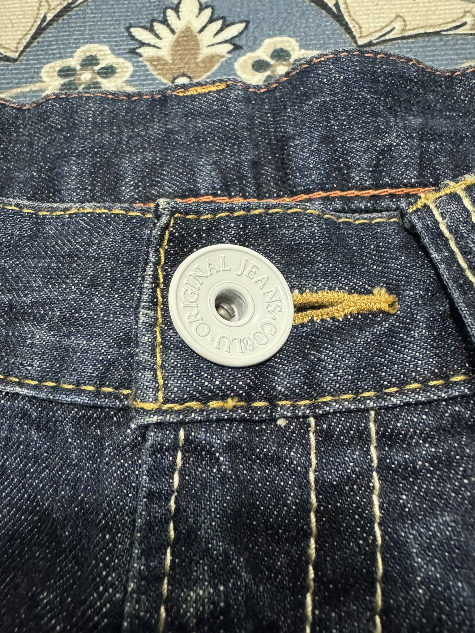 Beauty Beast × General Research × Japanese Brand Vintage CO & LU Daicock Inspired Evisu Jeans Red Line Size US 32 / EU 48 - 5 Thumbnail
