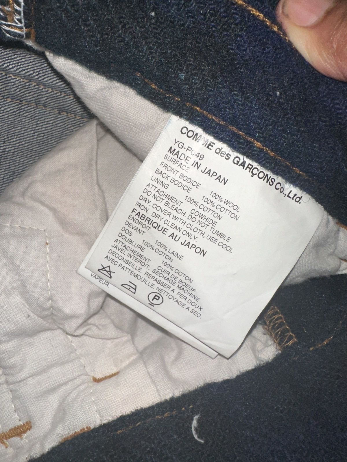 Junya Watanabe × Levi's Junya Watanabe MAN x Levi's Reconstructed Plaid Jeans Size US 35 - 3 Thumbnail