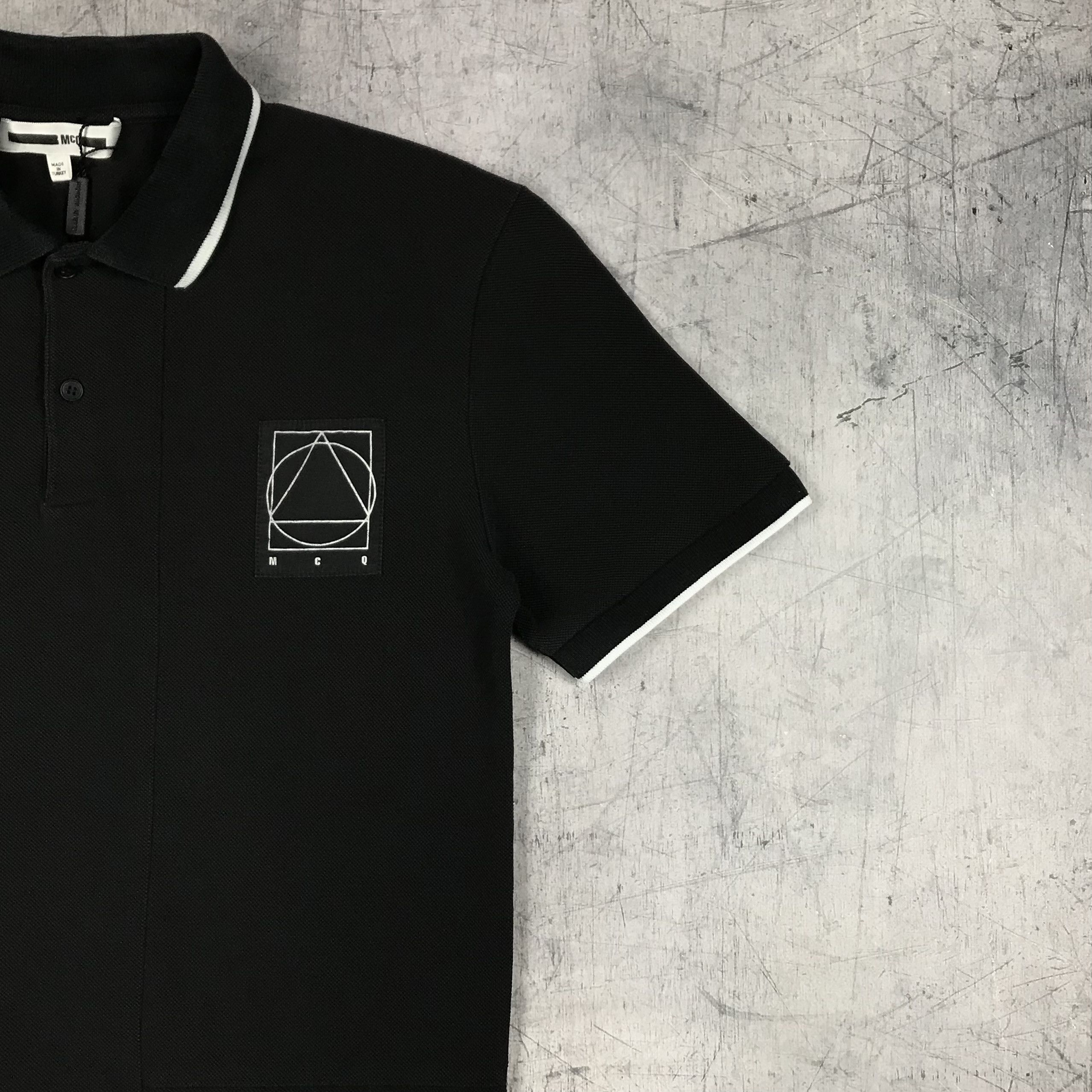 Alexander McQueen Alexander McQueen Icon Logo Designer Polo Tee luxury Size US S / EU 44-46 / 1 - 5 Thumbnail