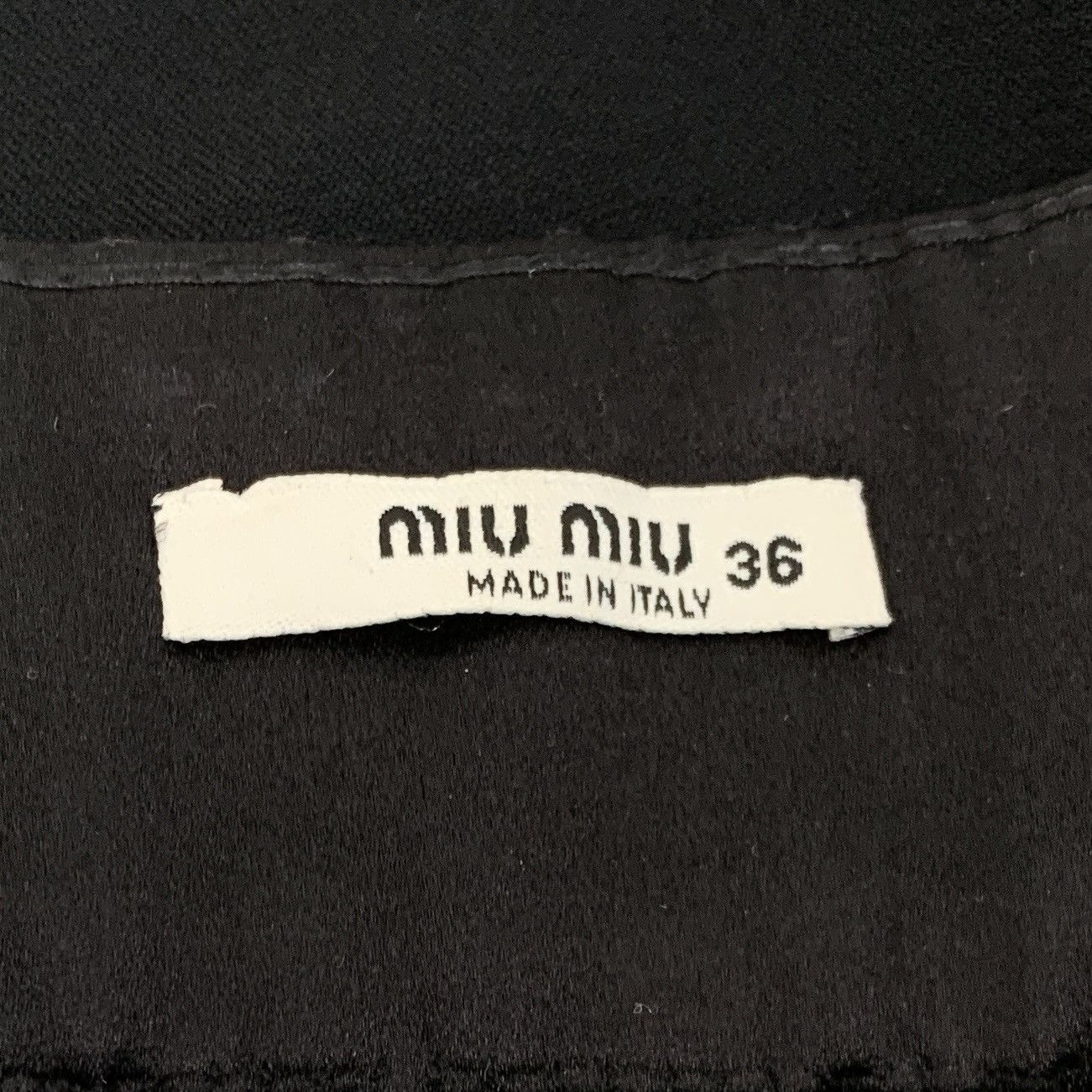 Miu Miu Miu Miu Black Diamond Encrusted Casual Halter Dress Size 25" / US 0 / IT 36 - 5 Thumbnail