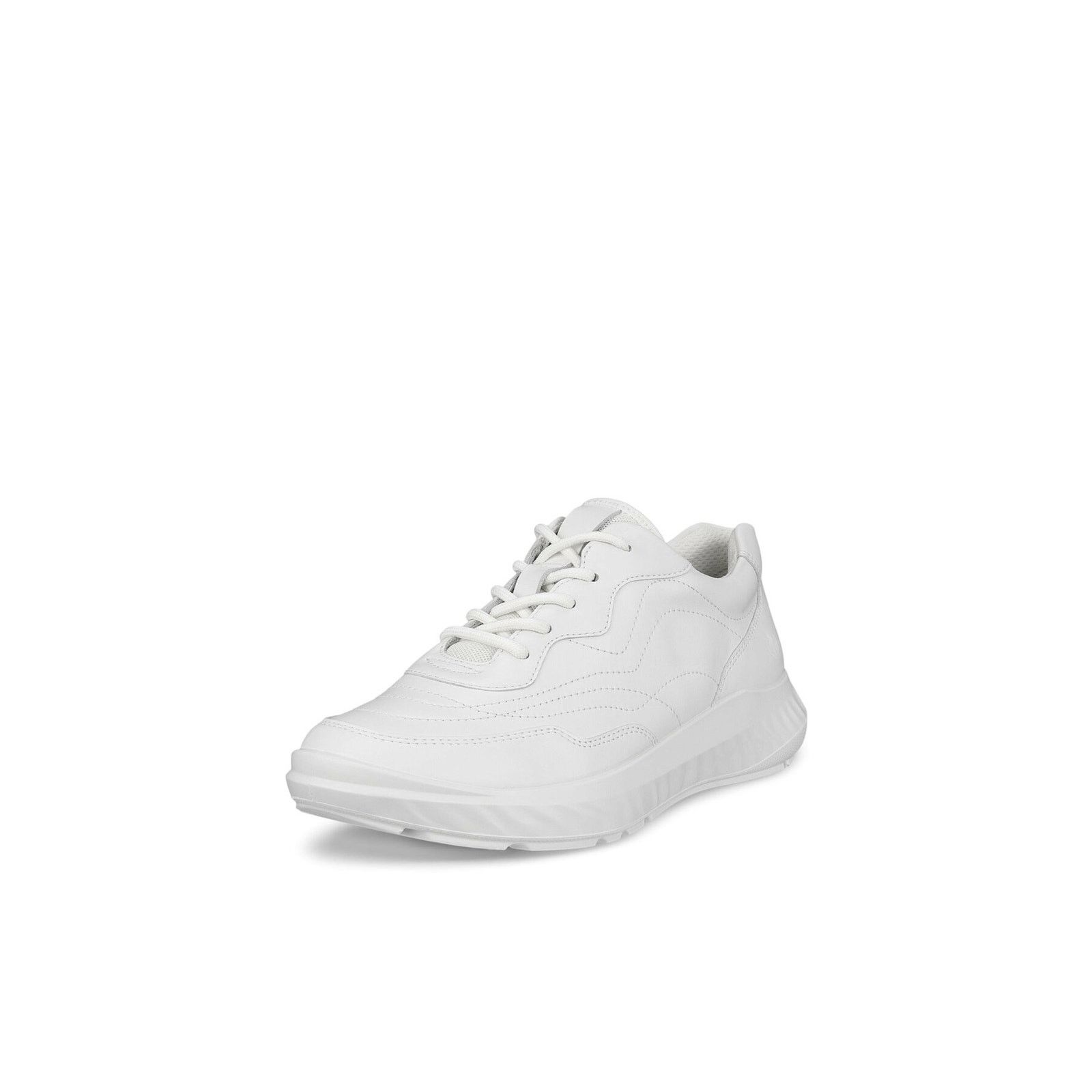 Ecco ECCO WOMEN'S 41 ATH-1FTR WHITE LEATHER SNEAKER NIB NO LID Size US 10.5 / IT 40.5 - 2 Thumbnail