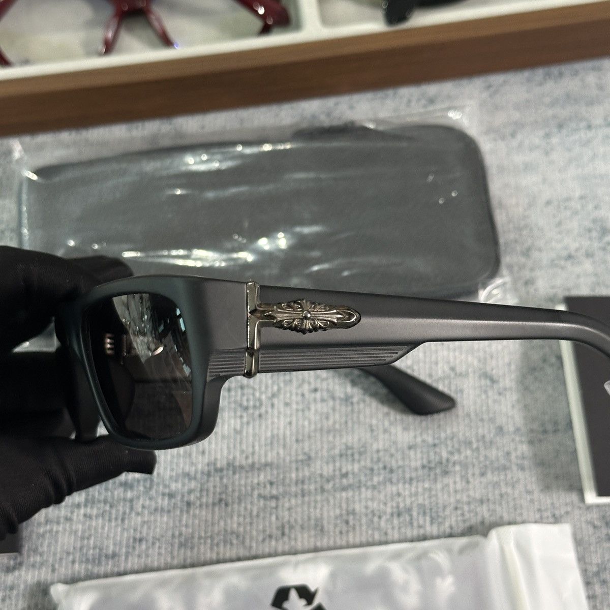 Chrome Hearts CHROME HEARTS YER BJORN AGAIN SUNGLASSES Size ONE SIZE - 5 Thumbnail