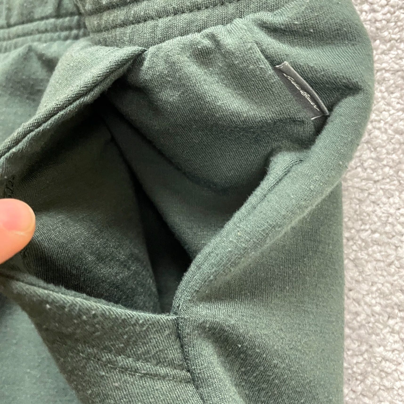 Eddie Bauer VINTAGE Eddie Bauer Lounge Jogger Pants Womens Small Green Tapered Fleece Active 28x28 Size 28" / US 6 / IT 42 - 7 Thumbnail